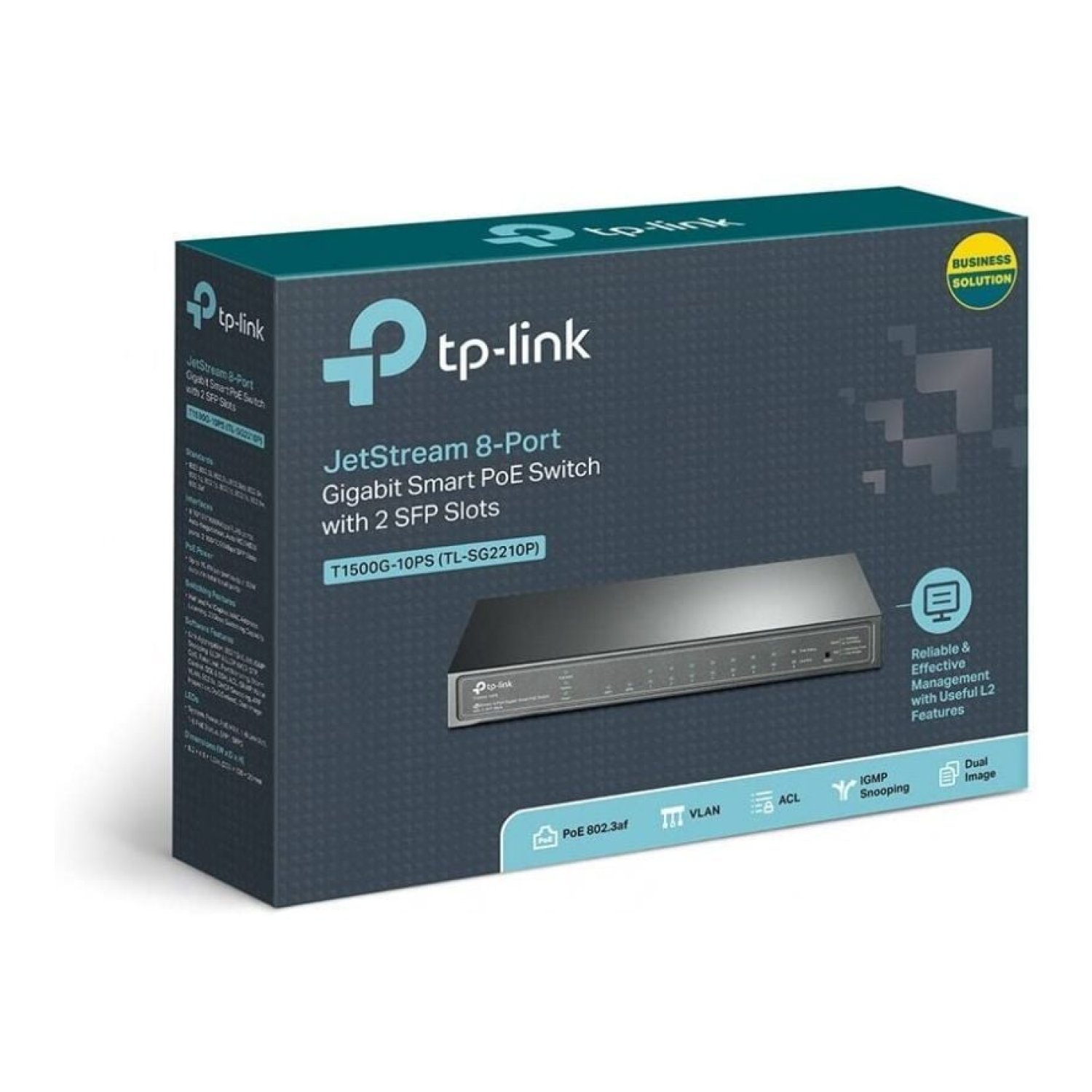 TP-Link Smart Gigabit TL-SG2210P · 10 Puertos Gigabit · PoE · SFP