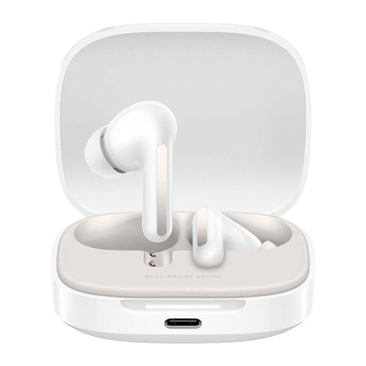 Xiaomi Redmi Buds 6 · Auriculares Bluetooth · Autonomía 10h · Estuche Carga · Blancos