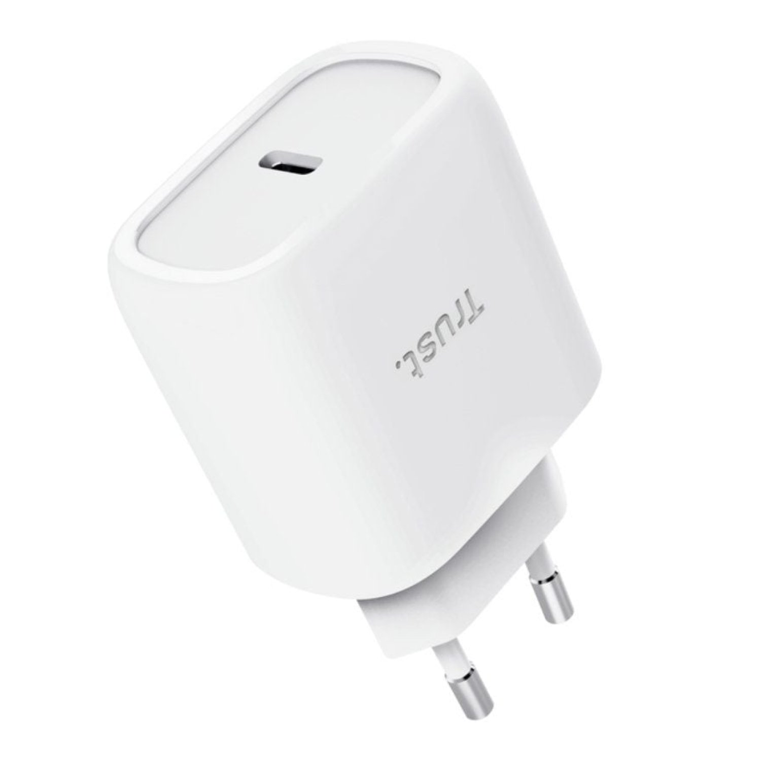 Trust Maxo · Cargador GaN 45W · USB-C · Con Cable USB-C