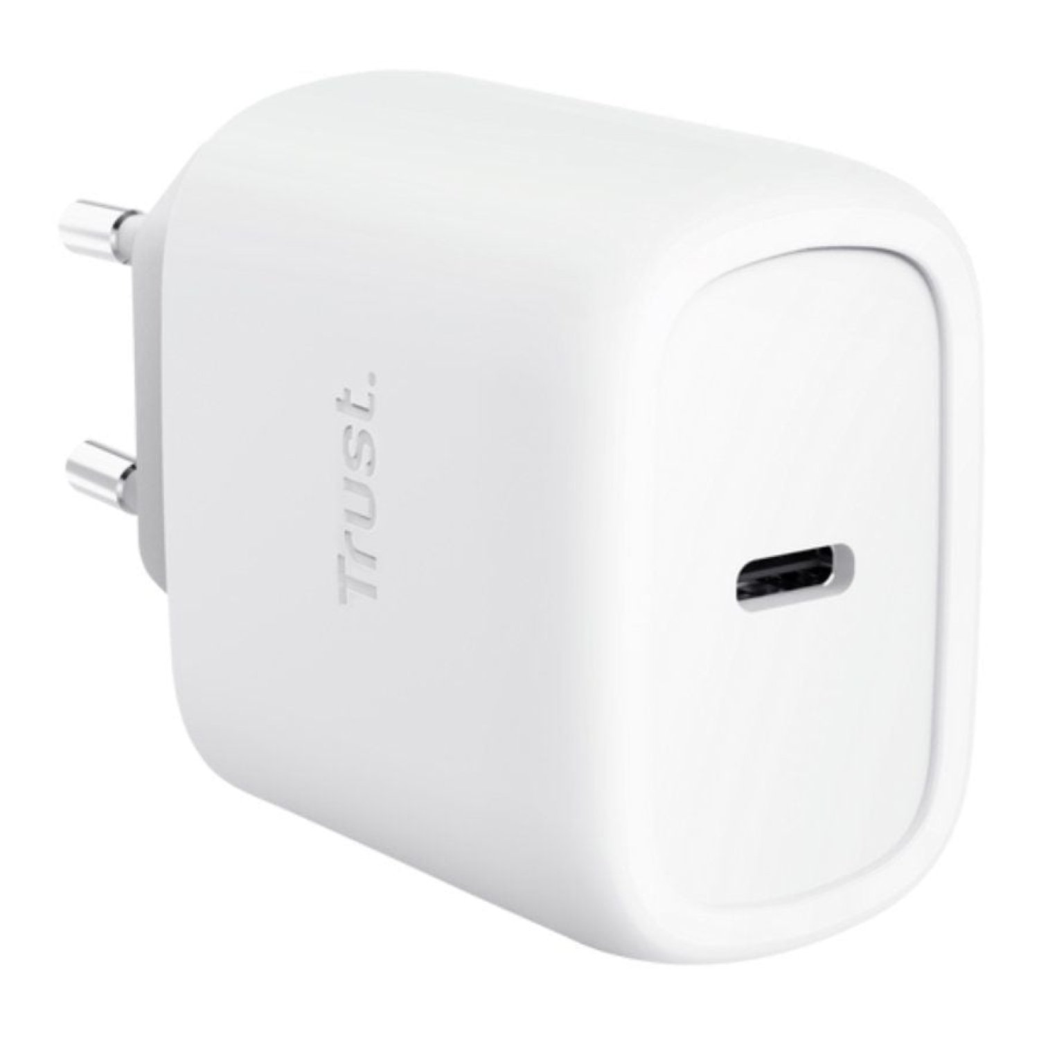 Trust Maxo · Cargador GaN 45W · USB-C · Con Cable USB-C