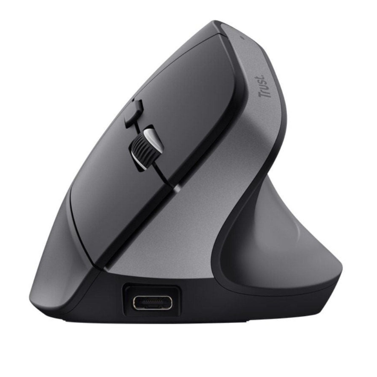 Trust Bayo+ · Ratón Vertical Inalámbrico · 2400 DPI · Batería Recargable