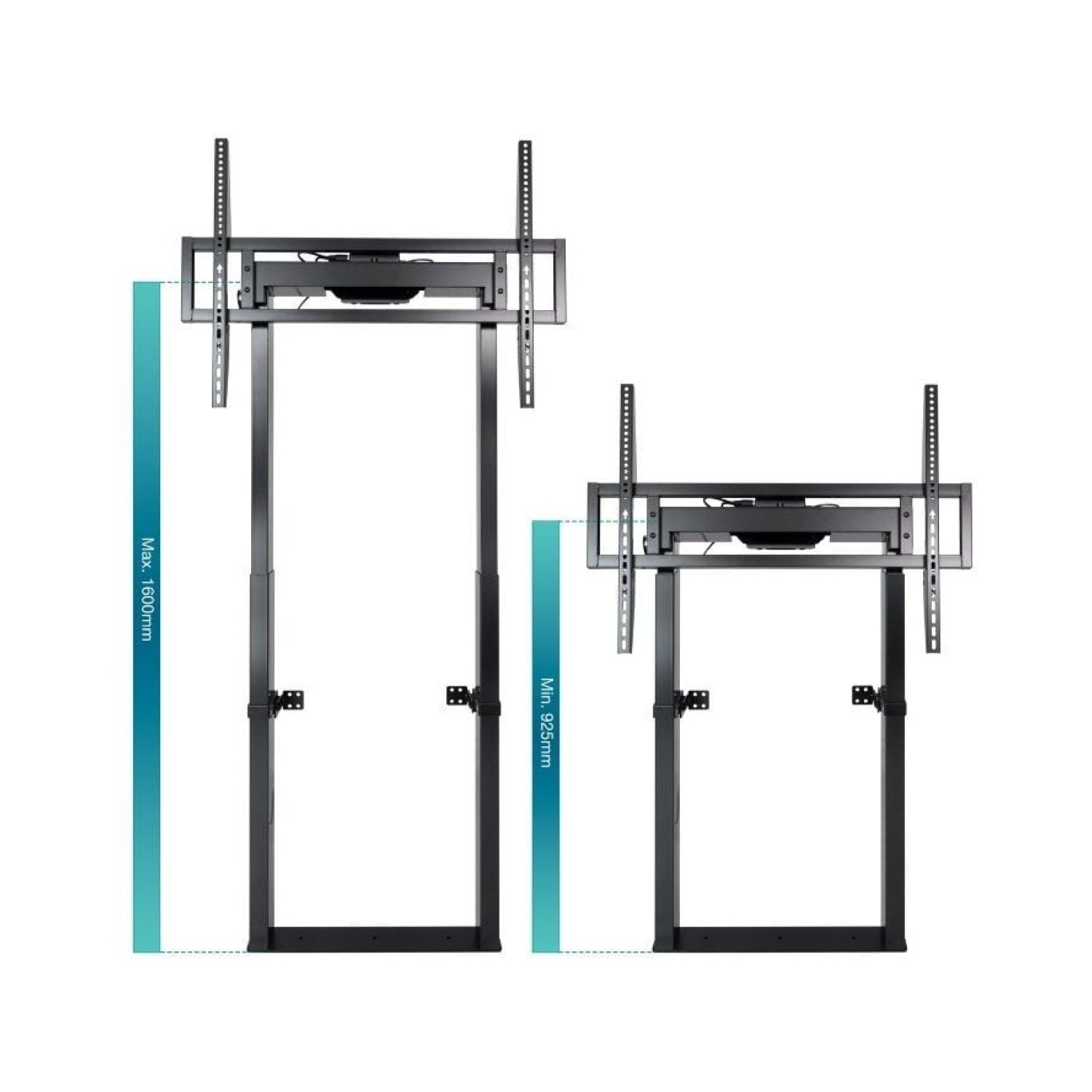 TooQ FSM01-B · Soporte Motorizado Suelo-Pared · 55-100" · Hasta 120kg