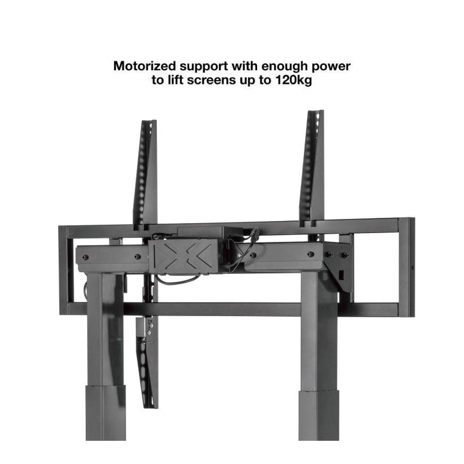 TooQ FSM01-B · Soporte Motorizado Suelo-Pared · 55-100" · Hasta 120kg