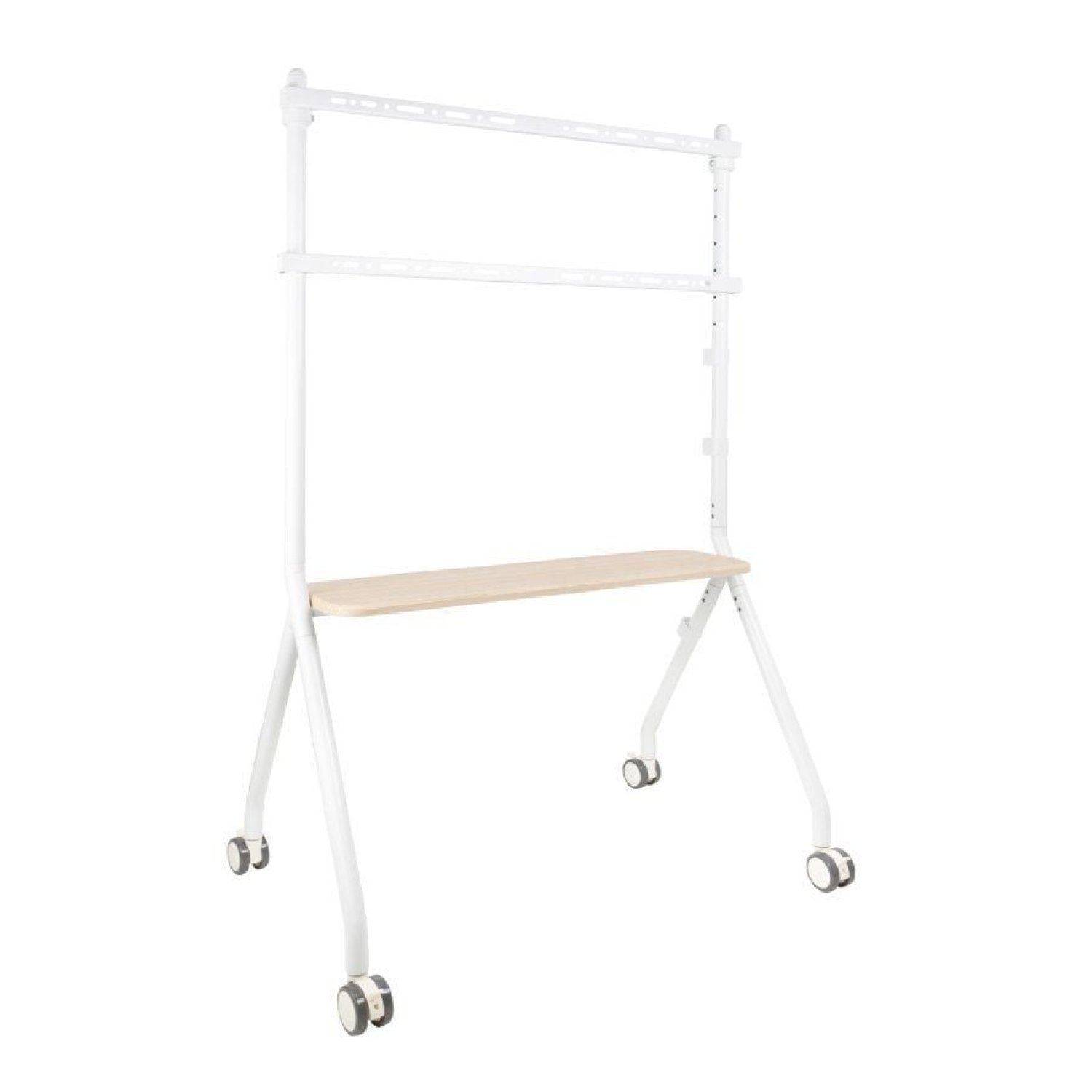 TooQ iLOVE FS20207M-W · Soporte Suelo con Ruedas · 49-80" · Hasta 50kg