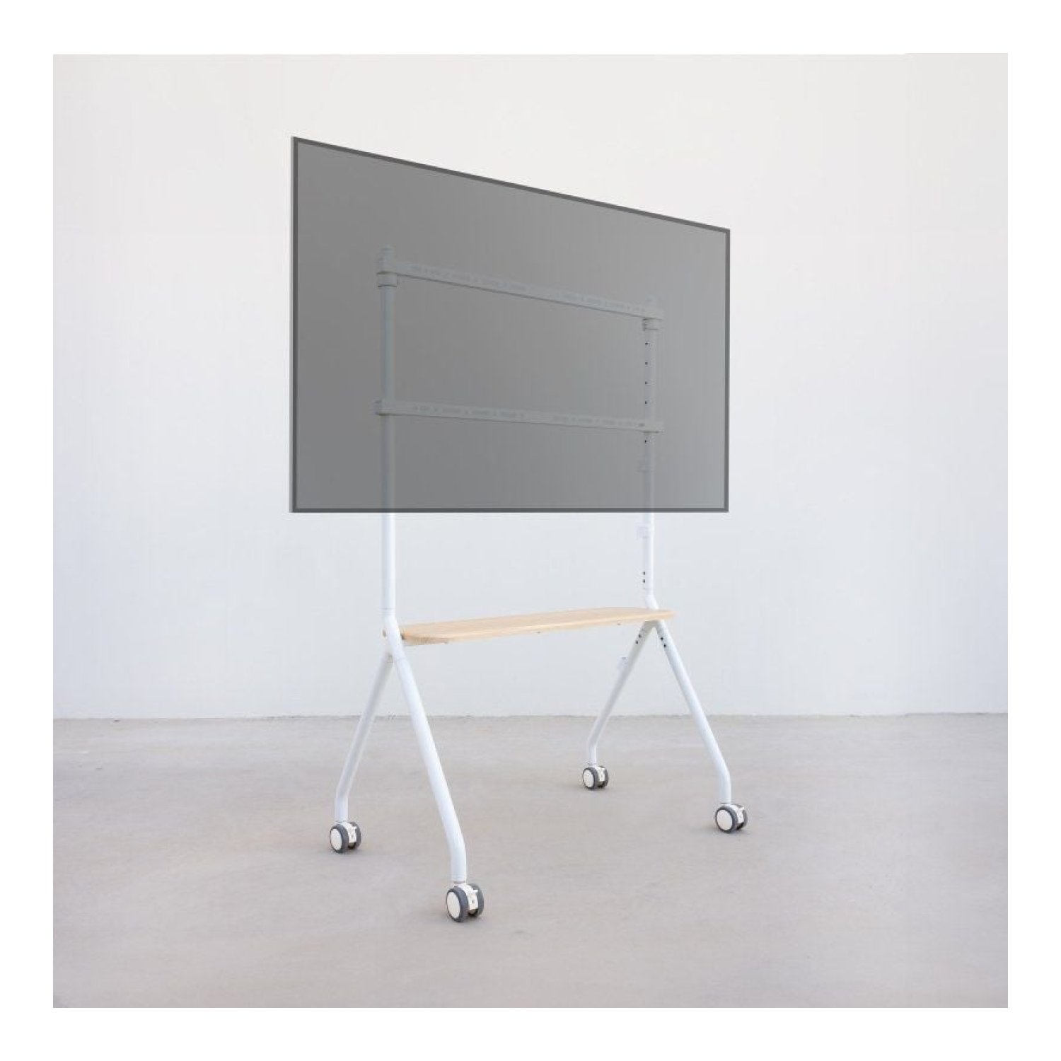TooQ iLOVE FS20207M-W · Soporte Suelo con Ruedas · 49-80" · Hasta 50kg