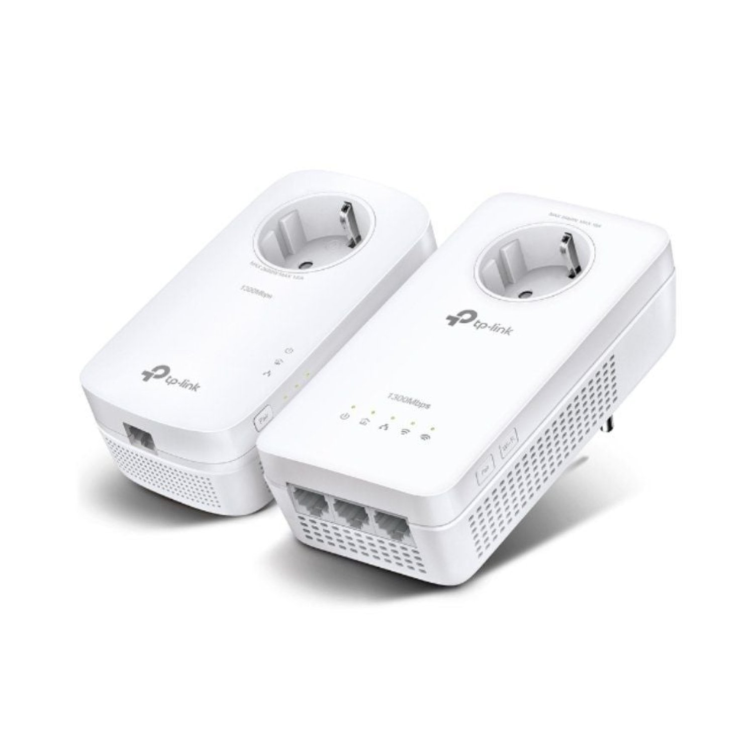 TP-Link TL-WPA8631P · Adaptador Powerline · 1300 Mbps · Alcance 300m · Pack 2 unidades