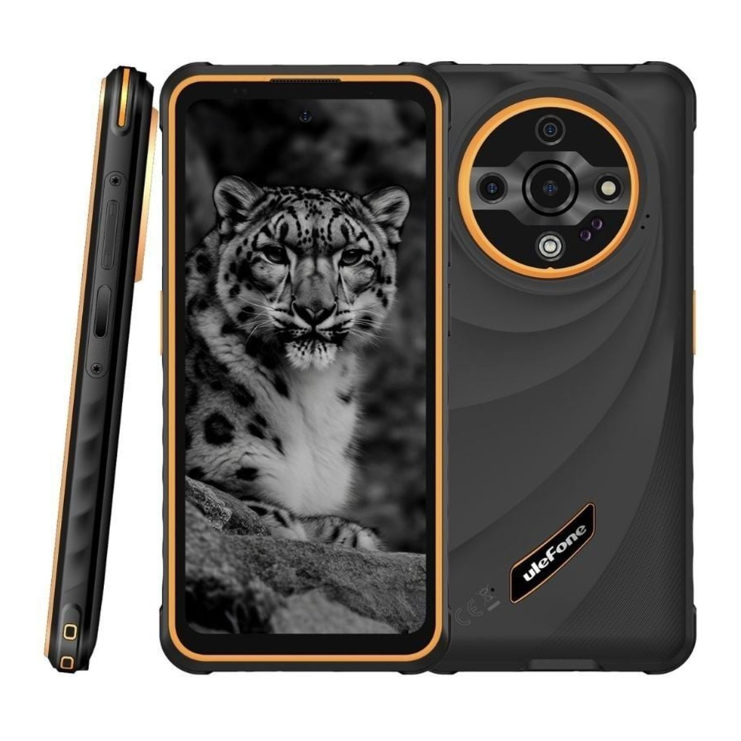 Ulefone Armor X31 · Smartphone Rugerizado · 6,56" · 6GB RAM · 128GB · Negro Naranja