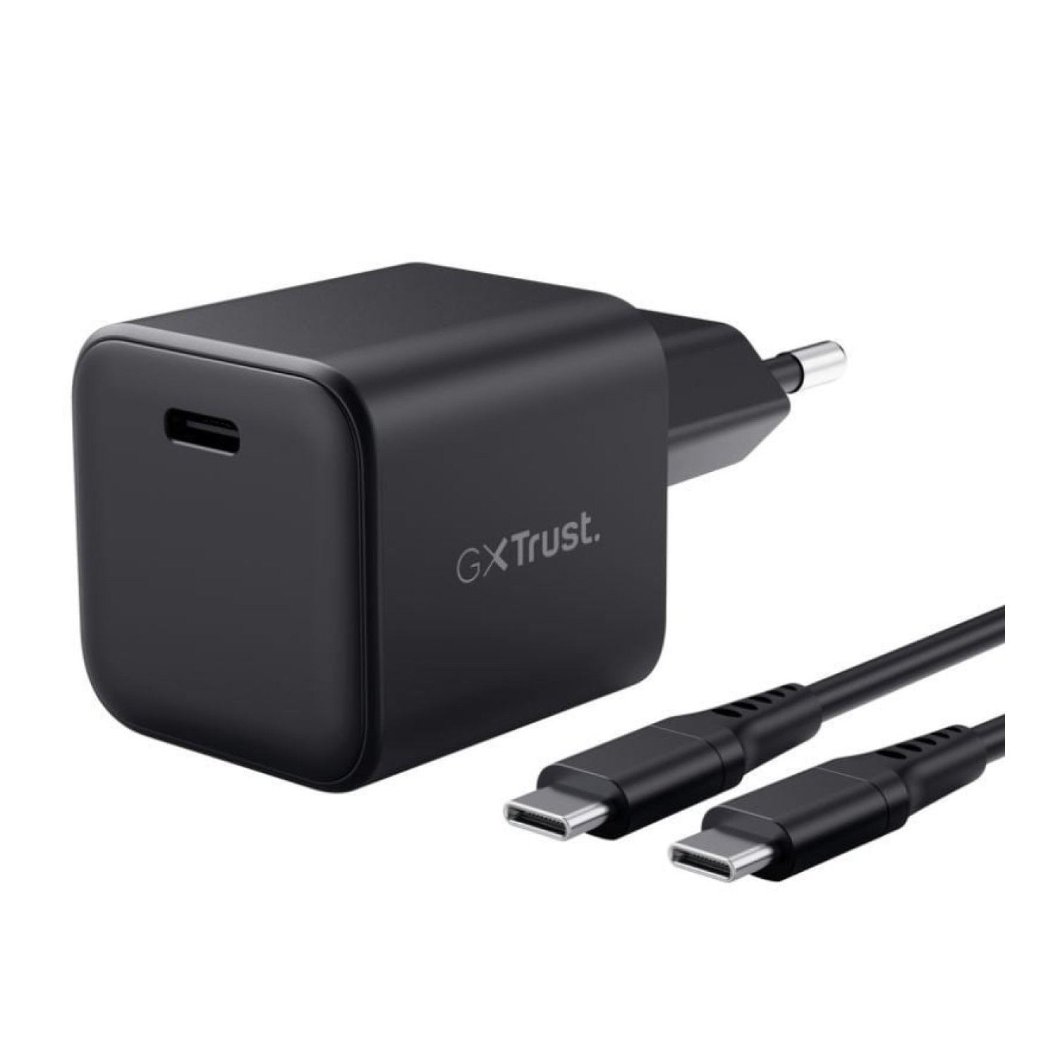 Trust Gaming GXT 1258 · Cargador GaN 65W · USB Tipo-C · Para Nintendo Switch