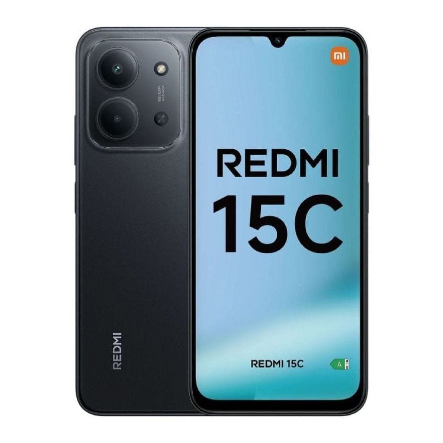 Xiaomi Redmi 15C · 6,9" · 4GB RAM · 256GB · Negro
