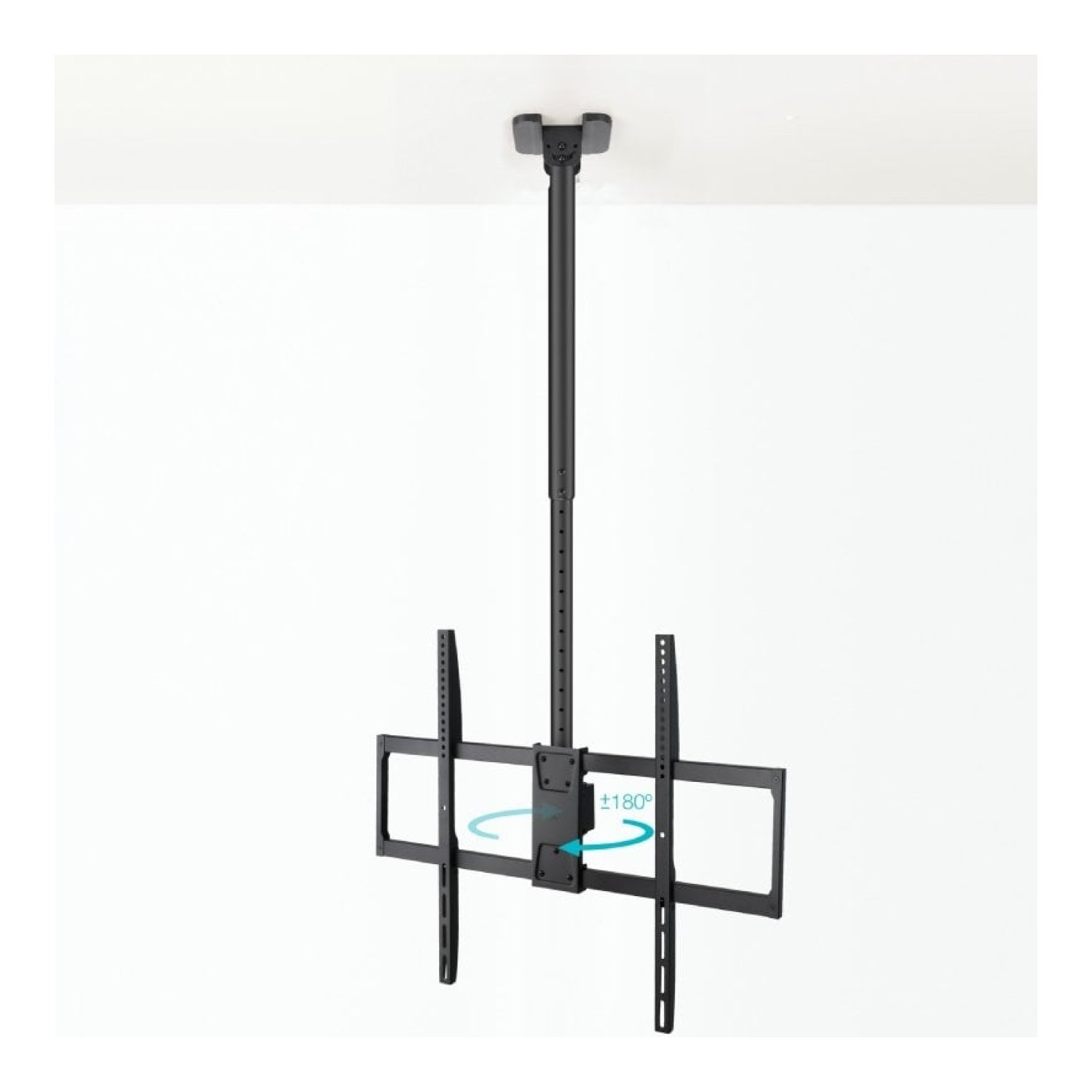 TooQ Soporte de Techo · Giratorio e Inclinable · 50-100" · hasta 80kg