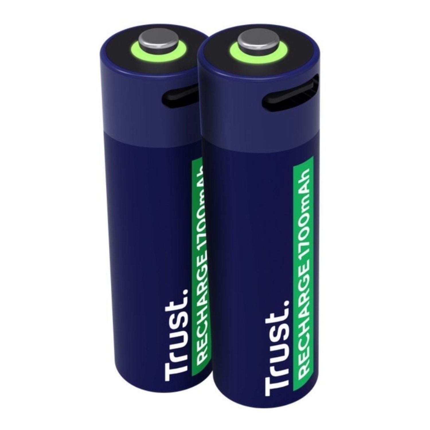 Trust · Pilas AA Recargables · Pack 2 Unidades