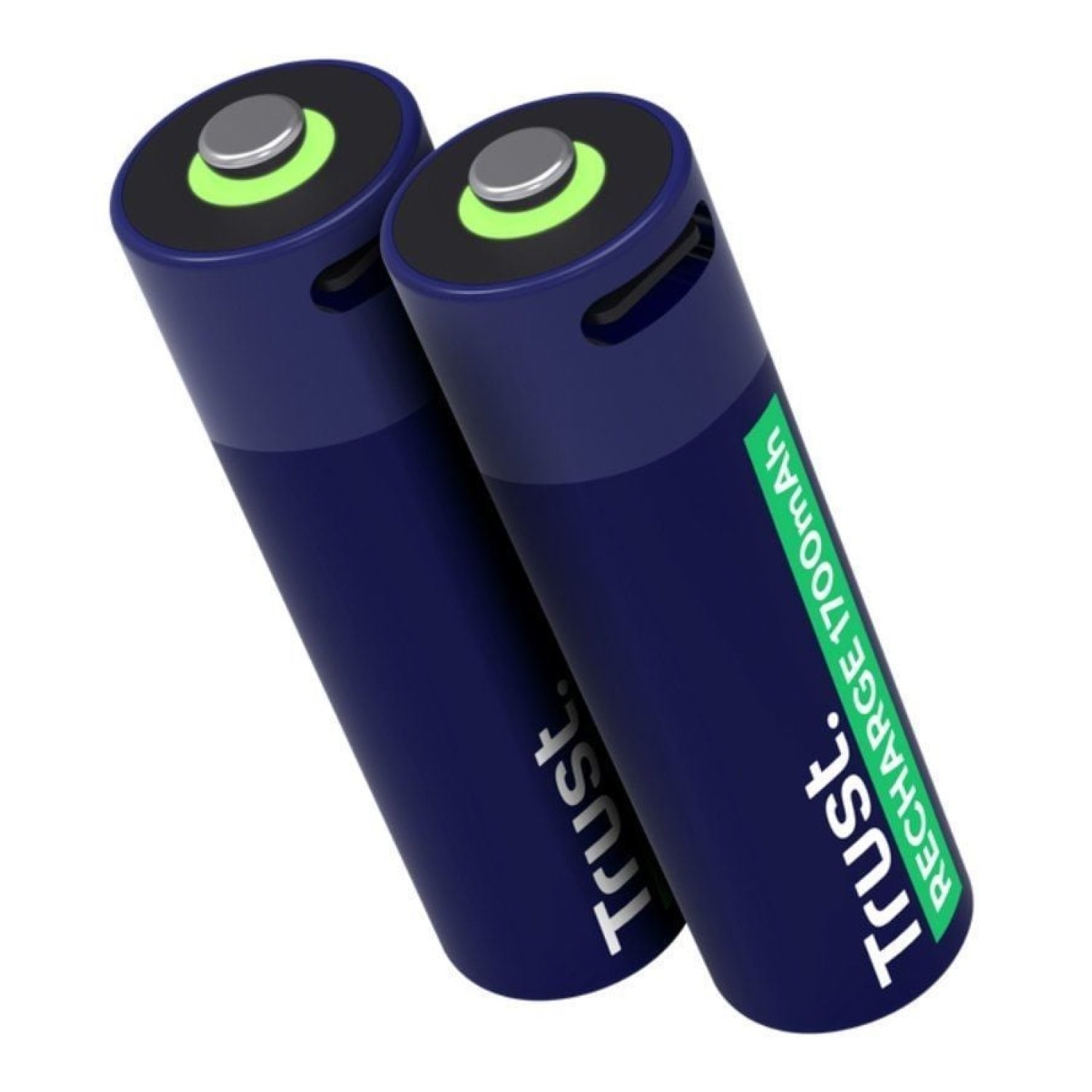 Trust · Pilas AA Recargables · Pack 2 Unidades