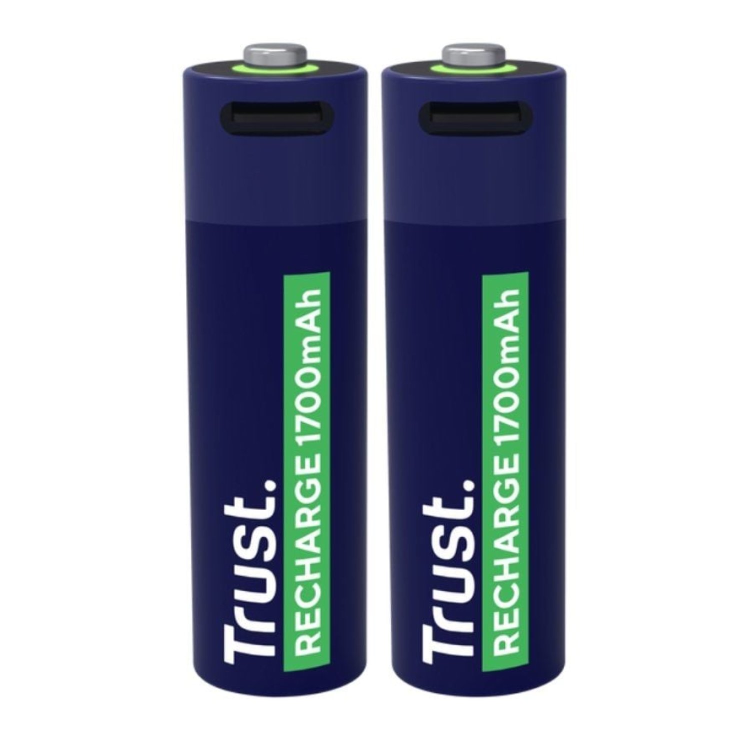 Trust · Pilas AA Recargables · Pack 2 Unidades
