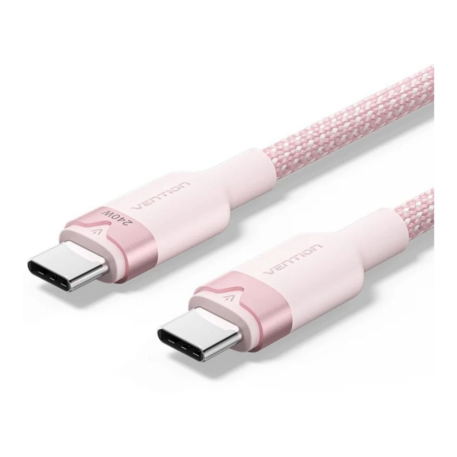 Vention Cable USB Tipo-C · 5A · 240W · 480Mbps · 1m · Rosa