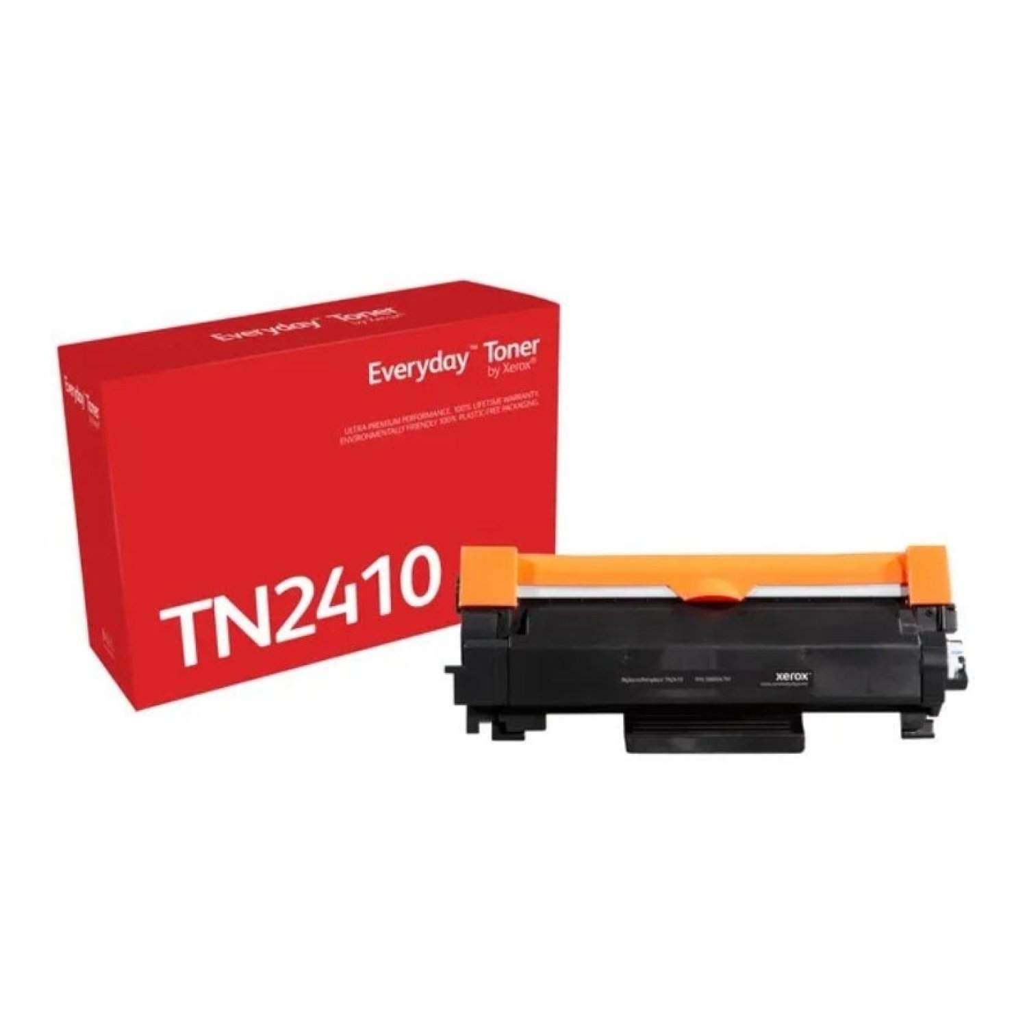 Xerox Compatible · Tóner Brother TN2410 · 1200 páginas · Negro