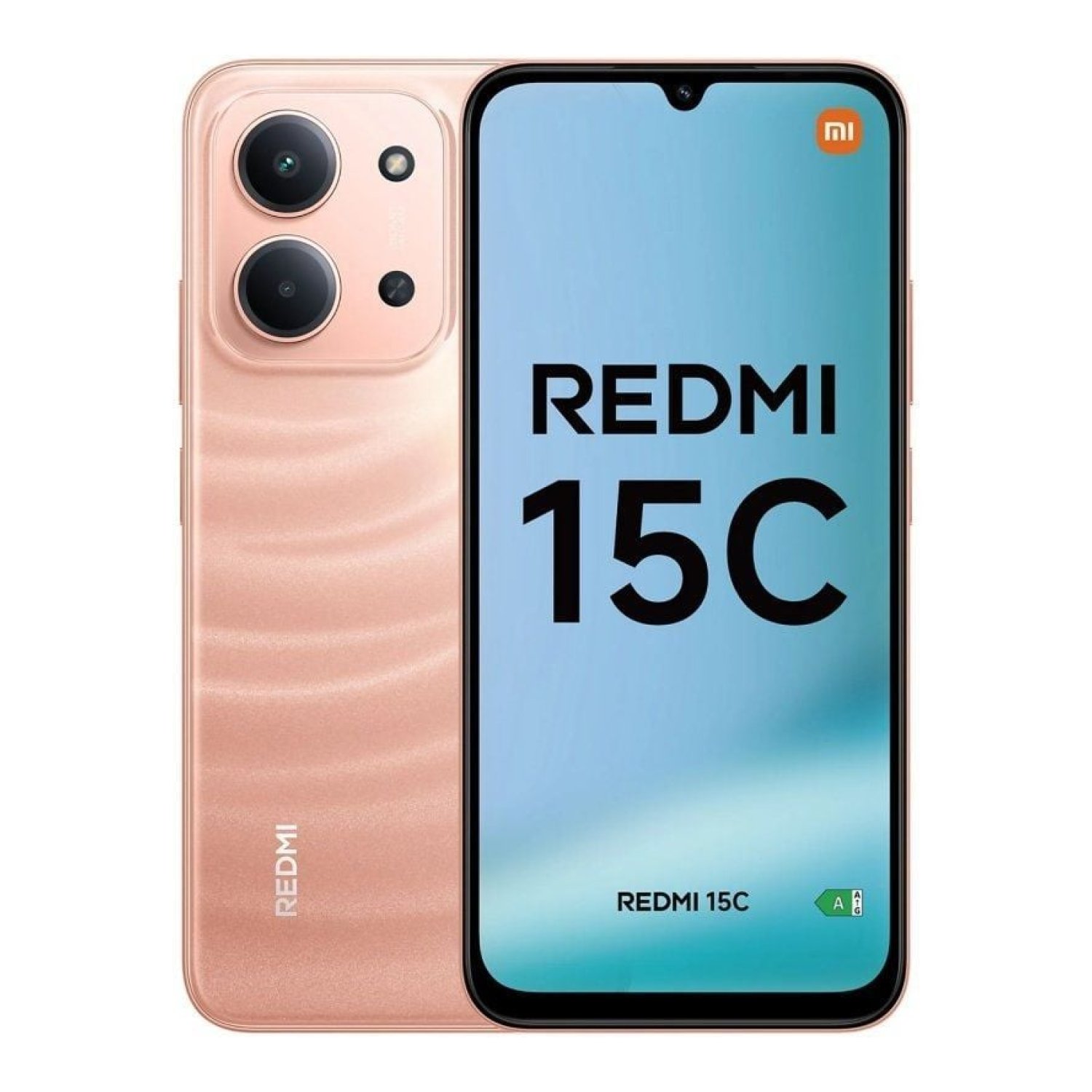 Xiaomi Redmi 15C · 6,9" · 4GB RAM · 256GB · Naranja
