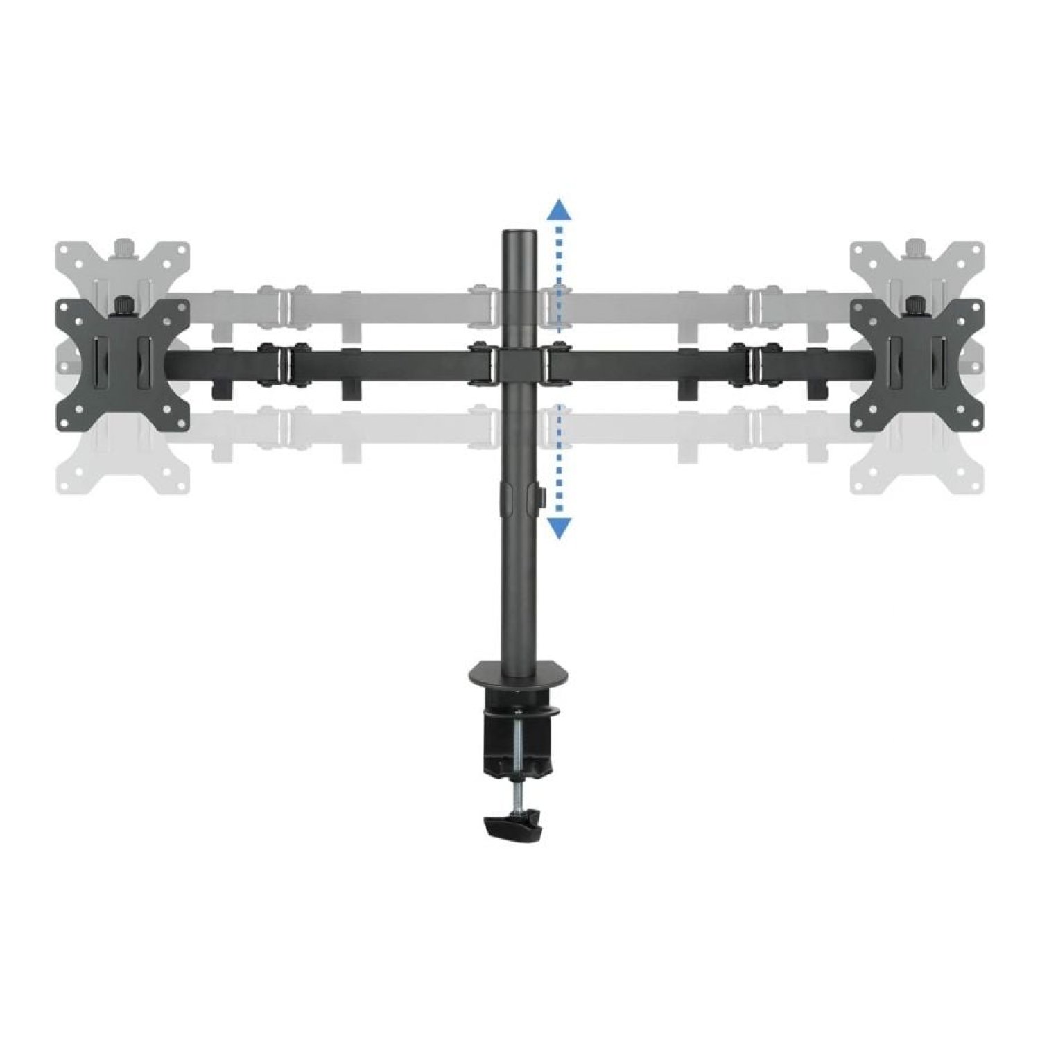 TooQ DB1232TN · Soporte Doble Monitores · Giratorio e Inclinable · hasta 8kg