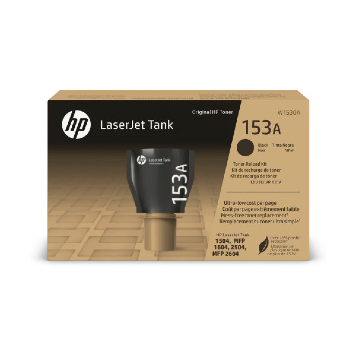 HP LaserJet Tank 153A · Kit de Recarga · Tóner Negro Original