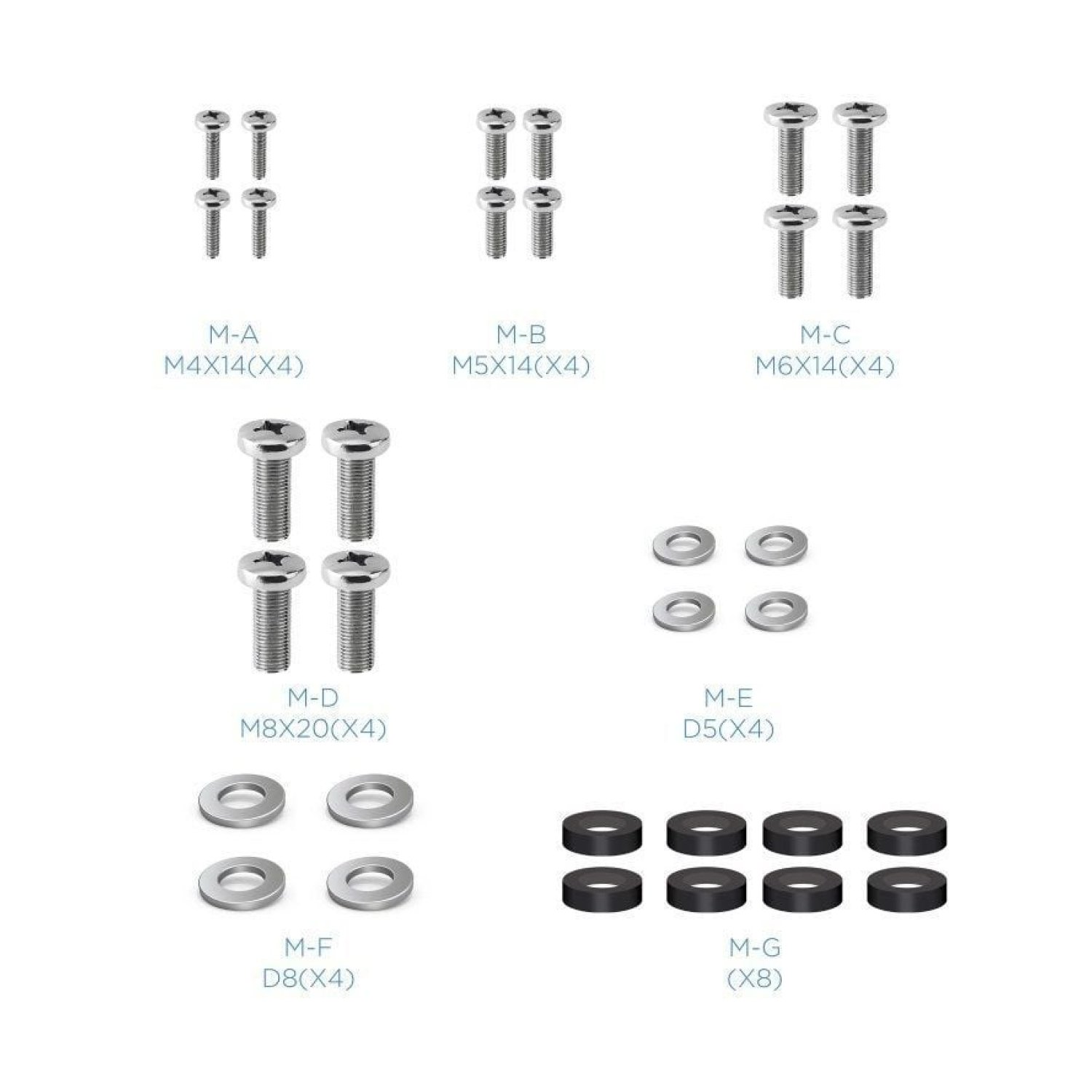 TooQ LP1242F-B · Soporte Pared Fijo · 23-42" · Hasta 35kg