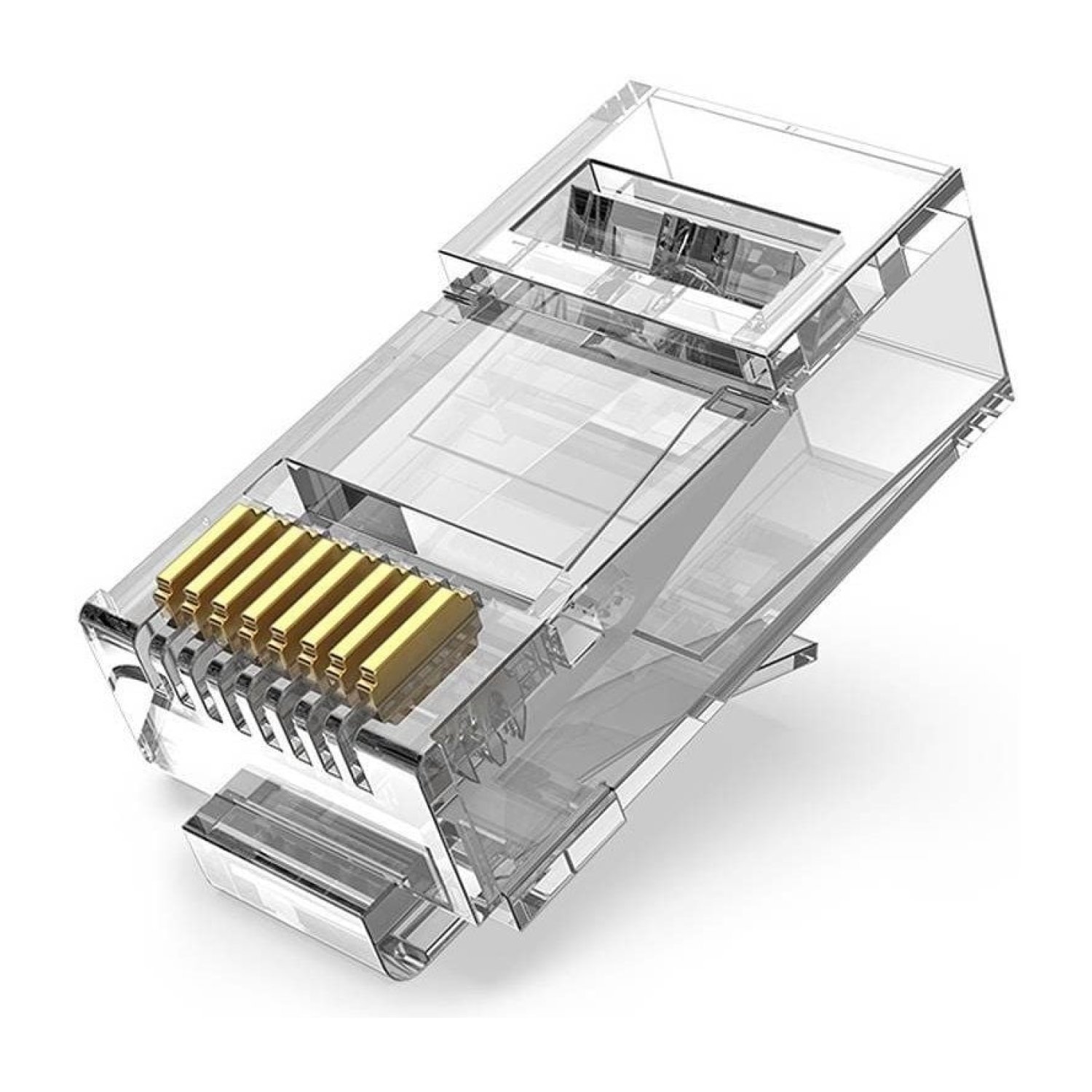 Vention · Conector RJ45 Cat.6A UTP · Pack 50 uds
