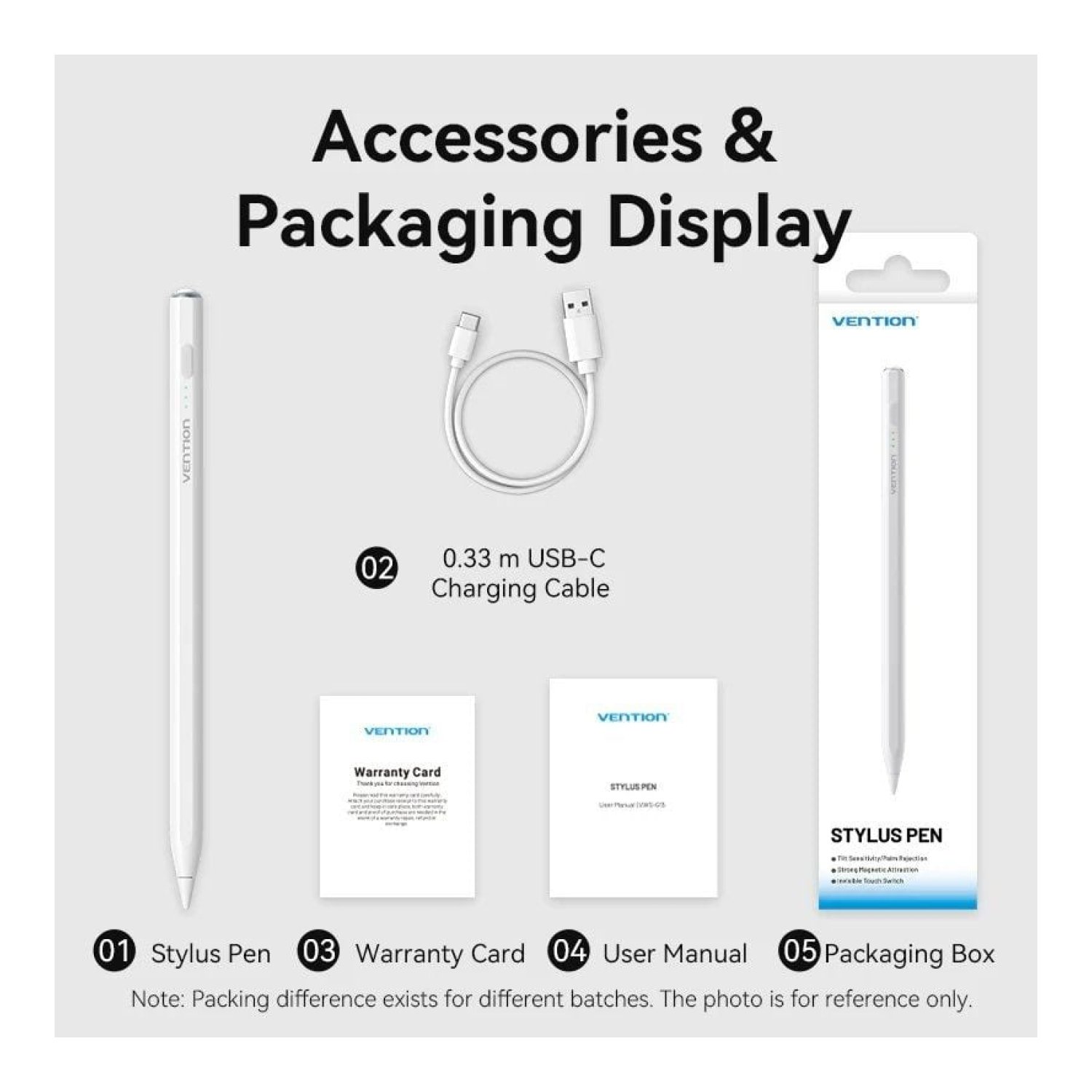 Vention Lápiz Óptico · Para Apple · Blanco