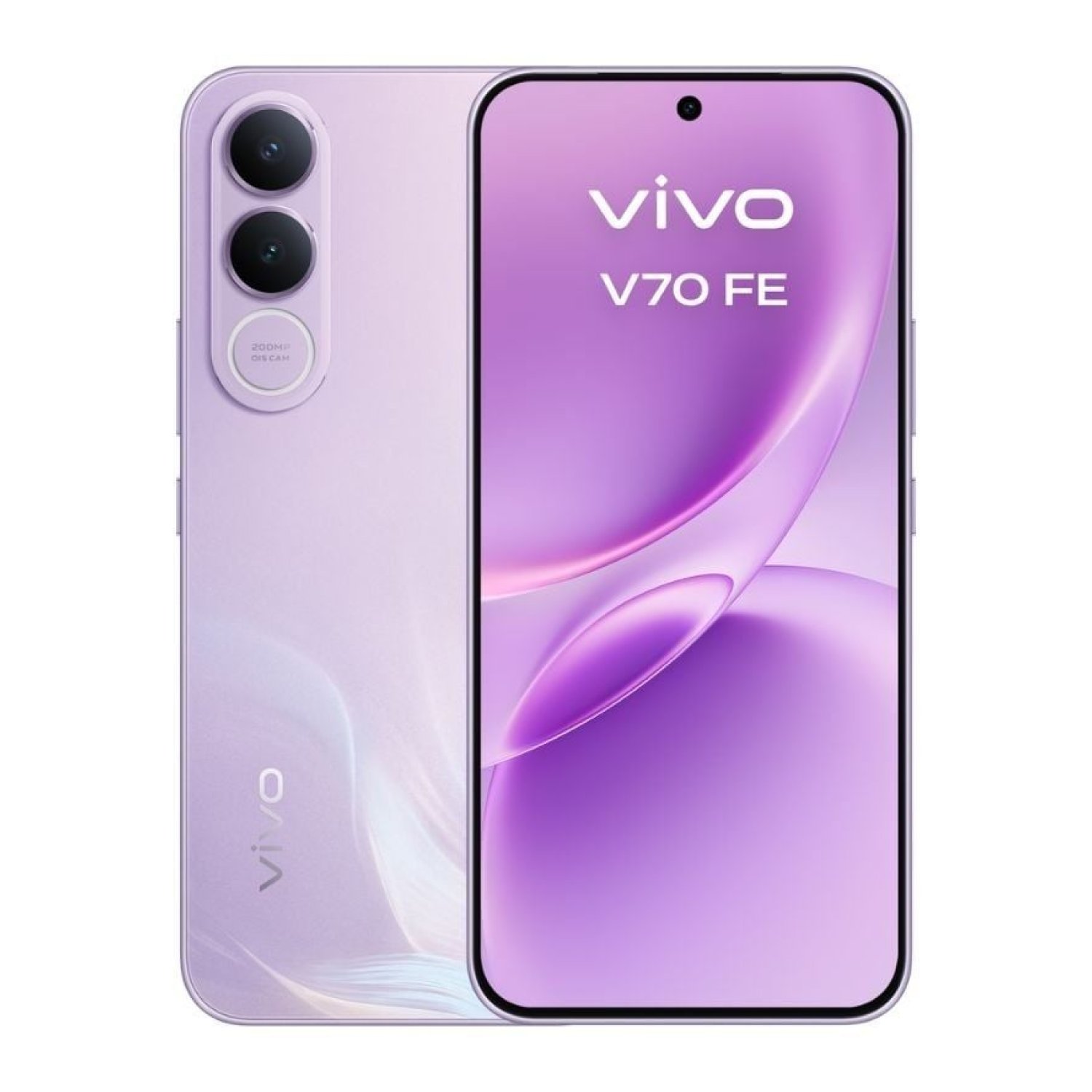 Vivo V70 FE · 6,83" · 8GB RAM · 512GB · 5G · Púrpura · Cargador + Auriculares
