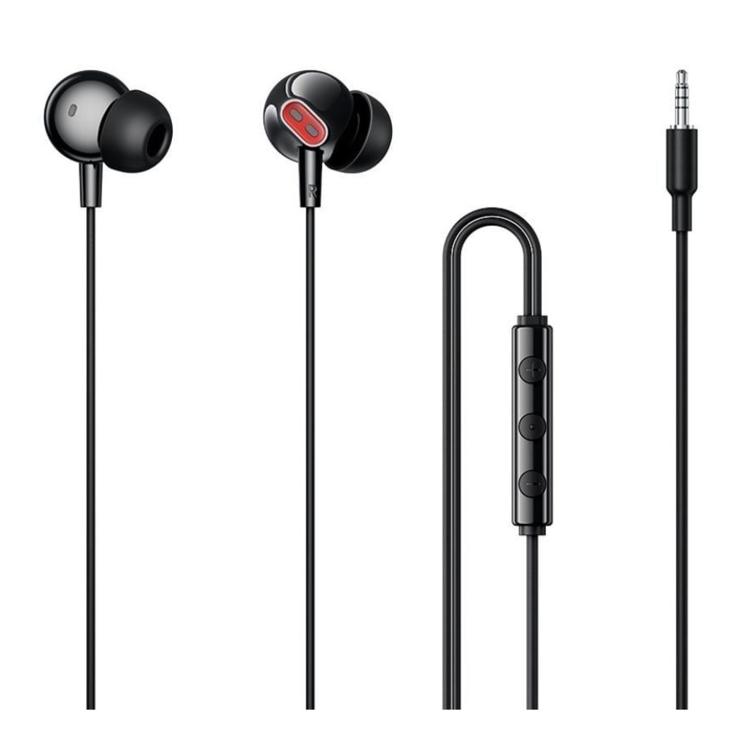 Vention Echo Lite · Auriculares In-Ear · Micrófono · Jack 3.5mm · Negros