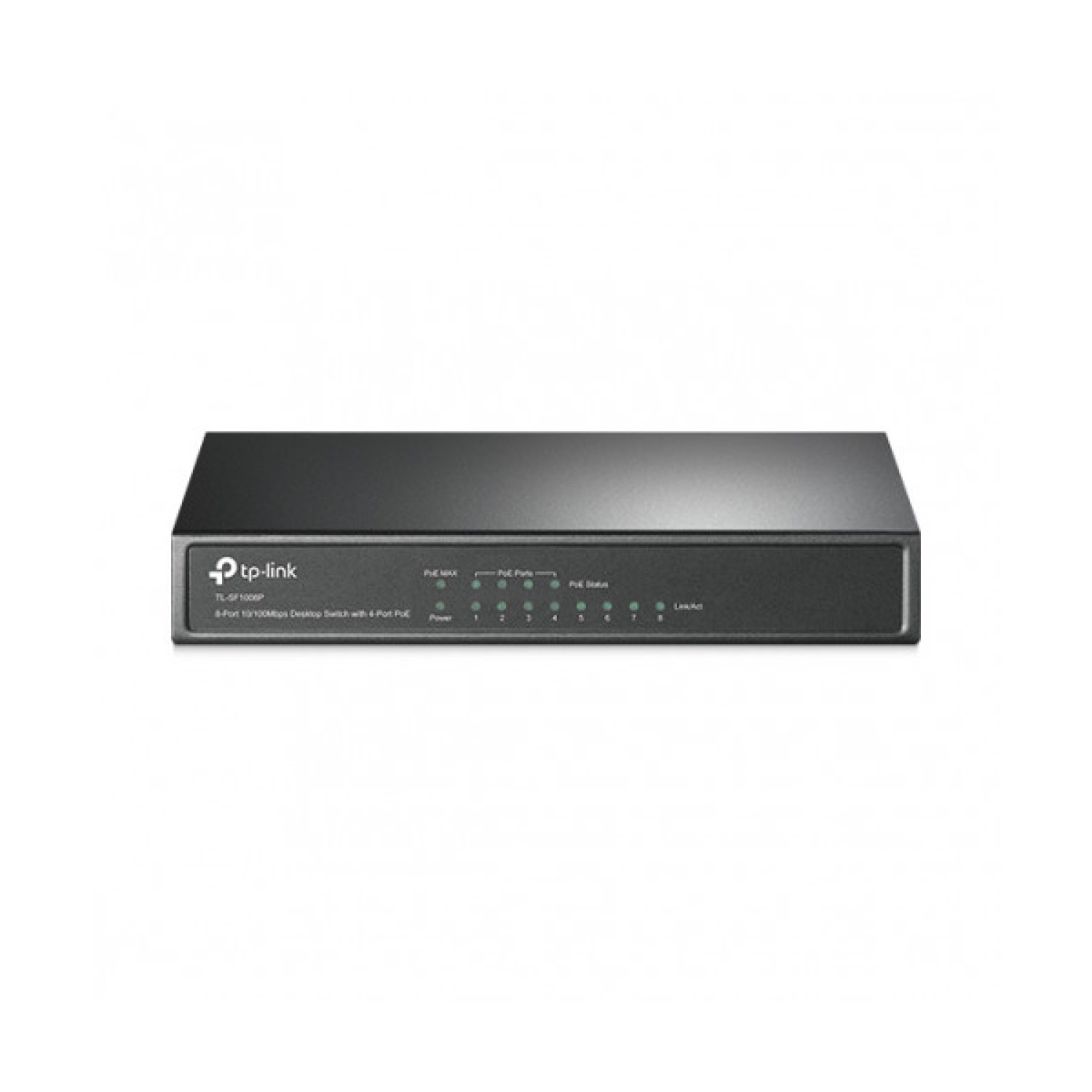 TP-Link SF1008P · Switch 8 Puertos · RJ-45 10/100 Mbps · PoE