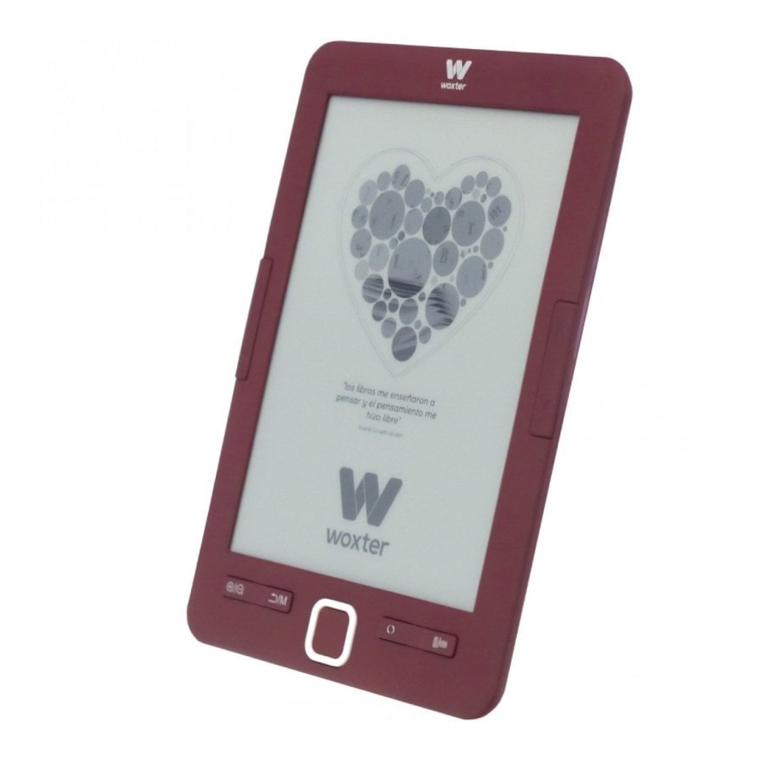 Woxter Scriba 195 · eBook 6" · Tinta Electrónica · Rojo