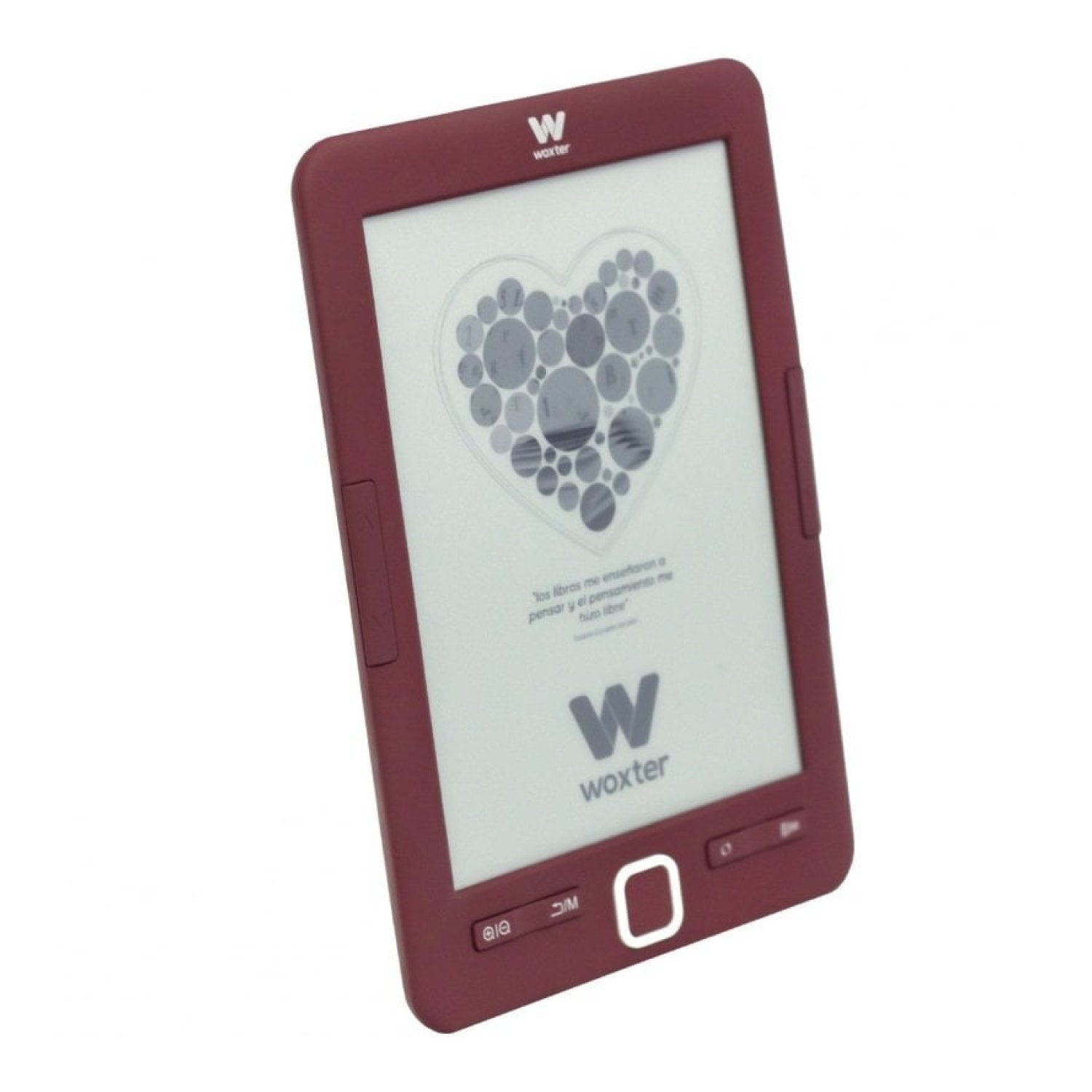 Woxter Scriba 195 · eBook 6" · Tinta Electrónica · Rojo