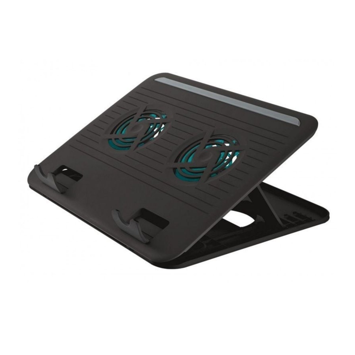 Trust Cyclone · Soporte Refrigerante · Portátiles hasta 15,6" · Almohadilla Silenciosa