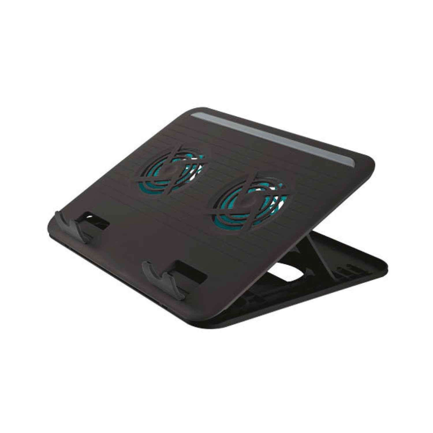 Trust Cyclone · Soporte Refrigerante · Portátiles hasta 15,6" · Almohadilla Silenciosa