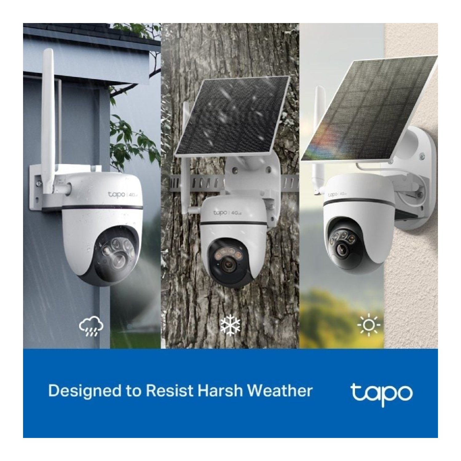 TP-Link Tapo C615G · Cámara Vigilancia Exterior · Visión Nocturna · Panel Solar · Control APP