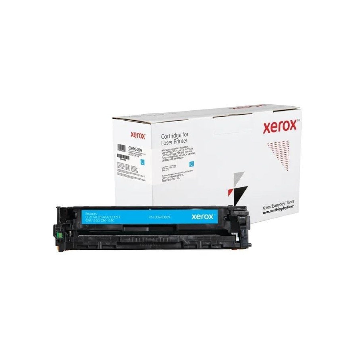 Xerox · Tóner Compatible · Cian · 1800 páginas · HP CF211A/CB541A/CE321A