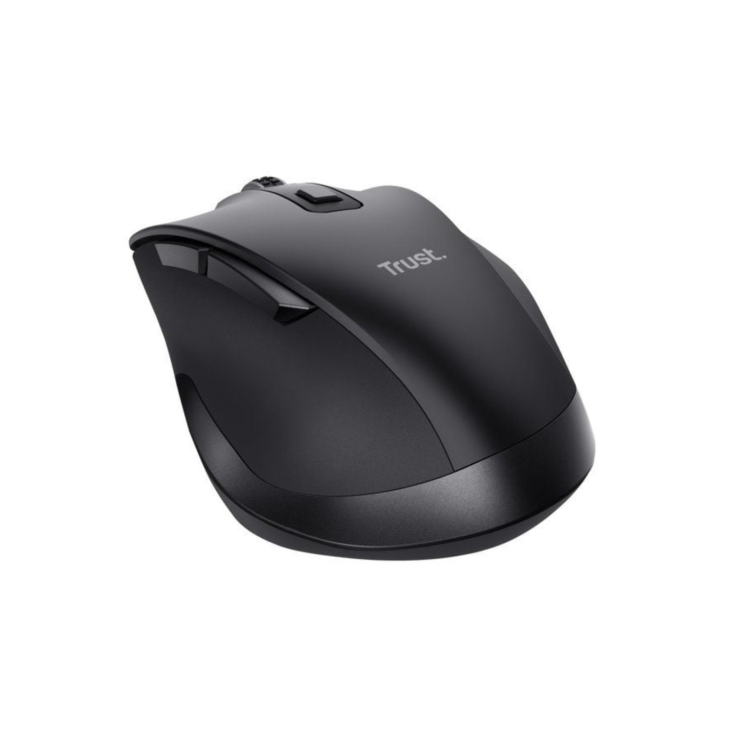 Trust Fyda Eco · Ratón Ergonómico Inalámbrico · 2400 DPI · Batería Recargable