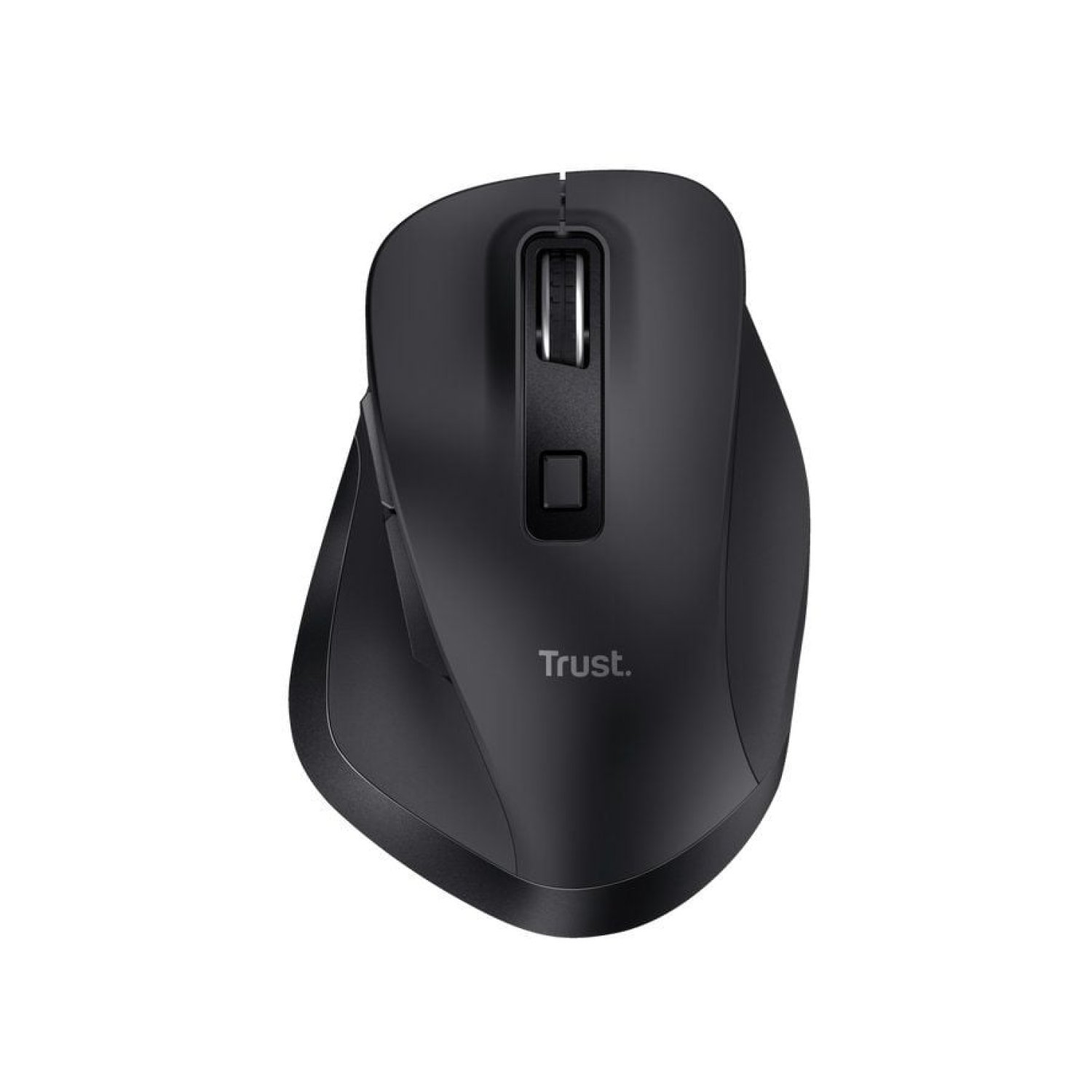 Trust Fyda Eco · Ratón Ergonómico Inalámbrico · 2400 DPI · Batería Recargable