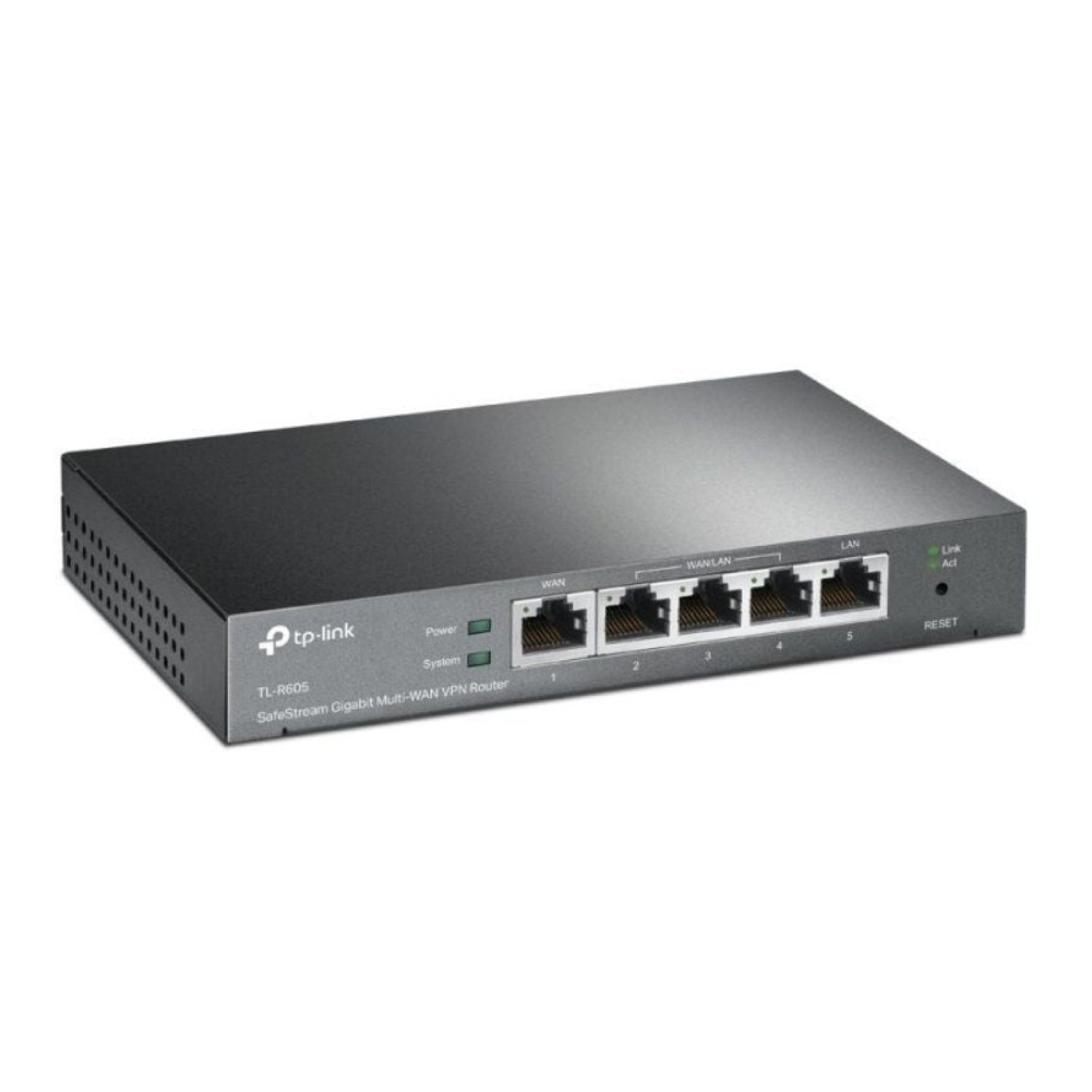 TP-Link Omada TL-R605 · Router VPN Gigabit · 5 Puertos Multi-WAN