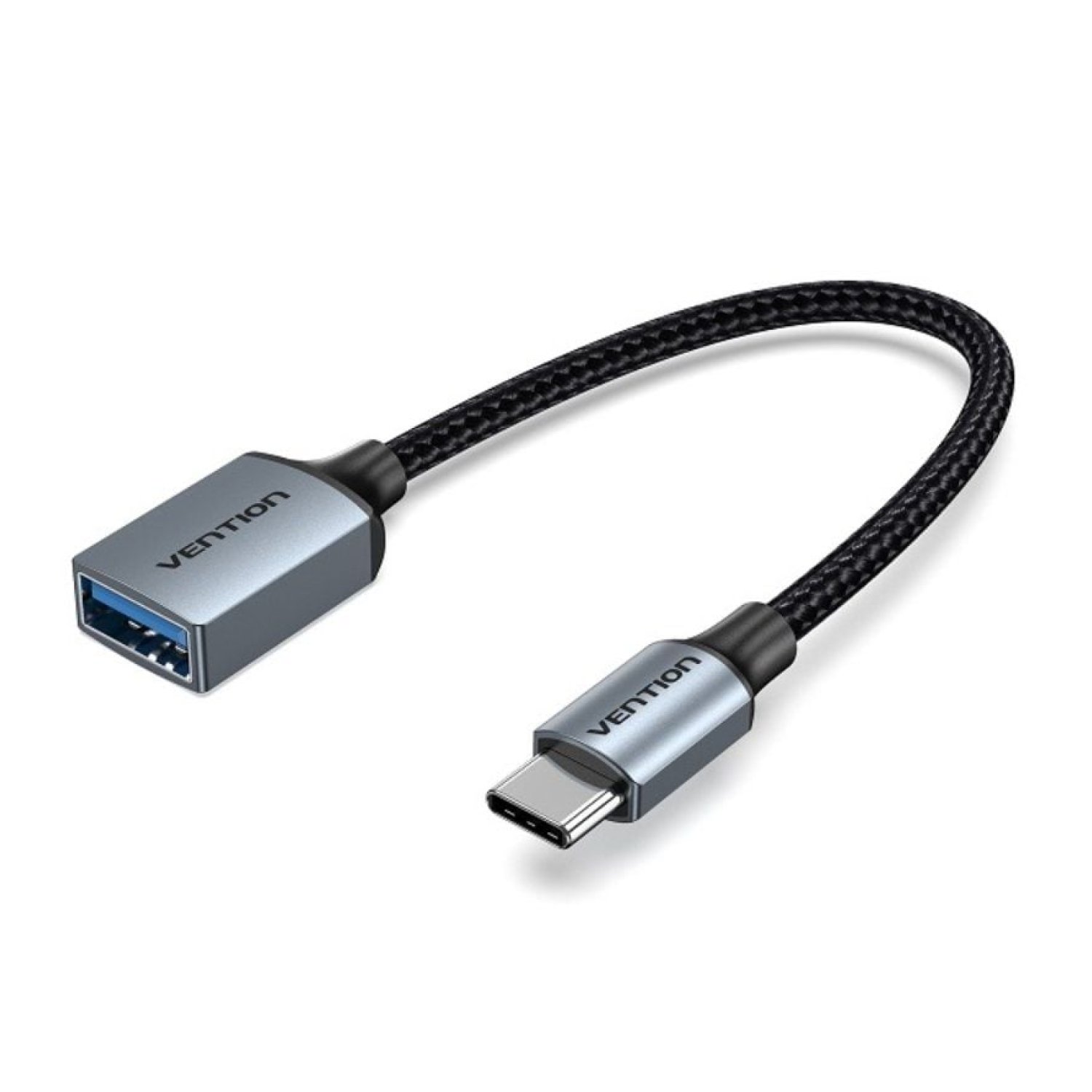 Vention Cable USB 2.0 Tipo-C · USB-C Macho a USB Hembra · 15cm