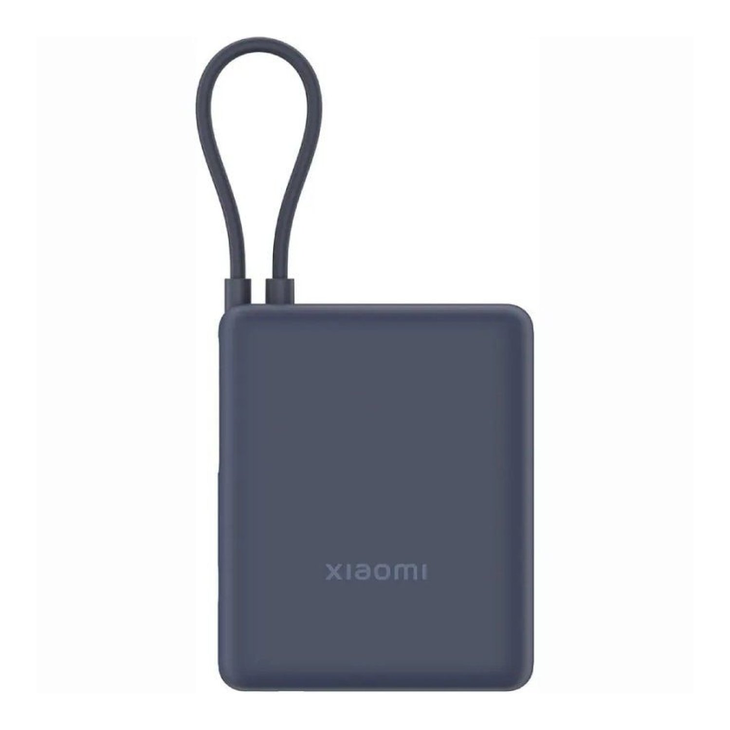 Xiaomi Power Bank 10000mAh · 33W · Cable USB-C Integrado · Azul
