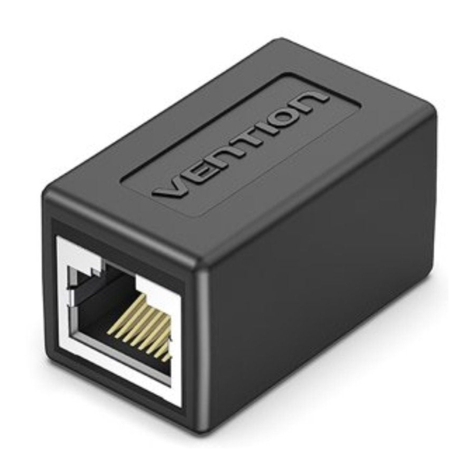 Vention · Adaptador RJ45 Cat.6 FTP · Hembra a Hembra · Negro