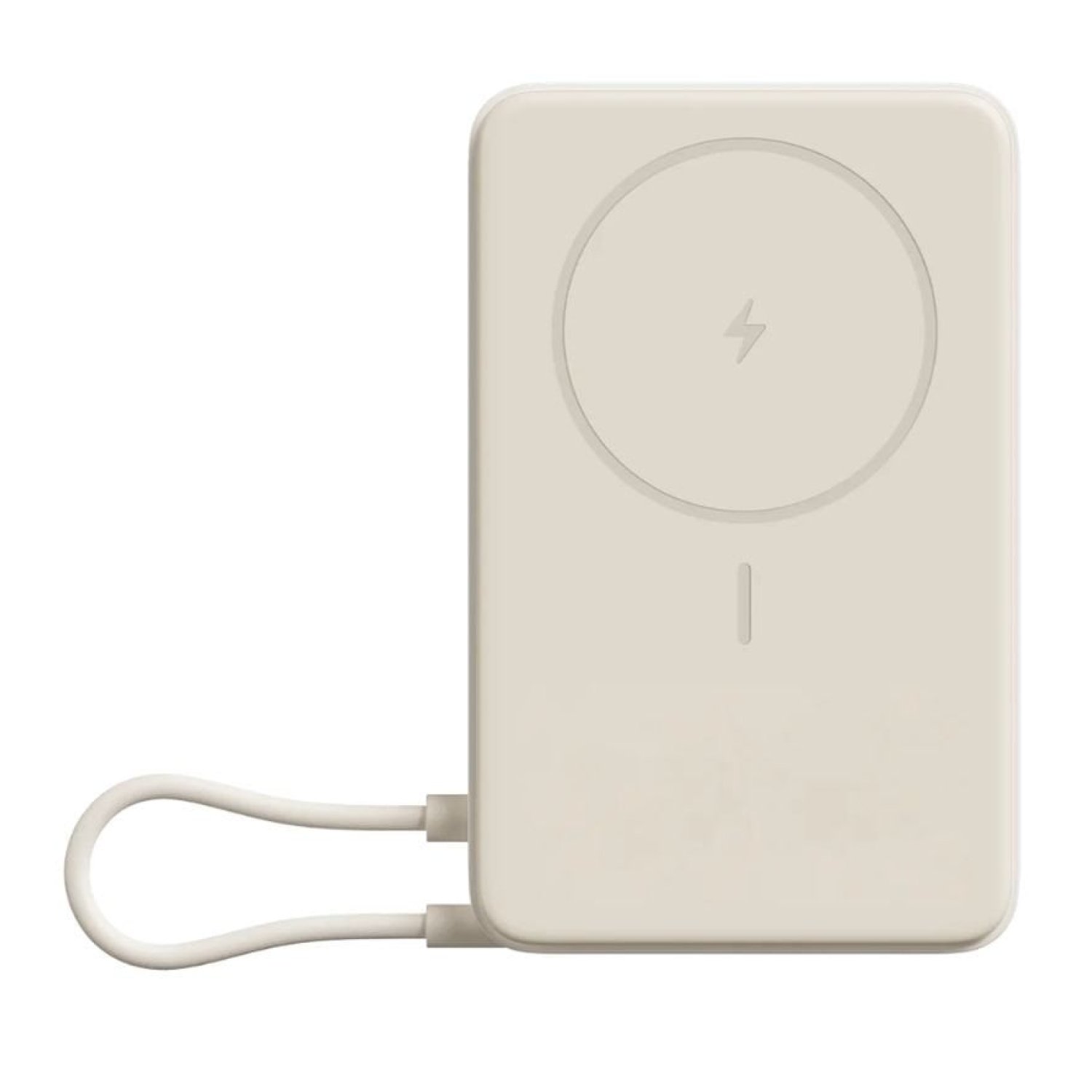 Xiaomi Powerbank Magnetic 10000mAh · Carga Inalámbrica · Beige