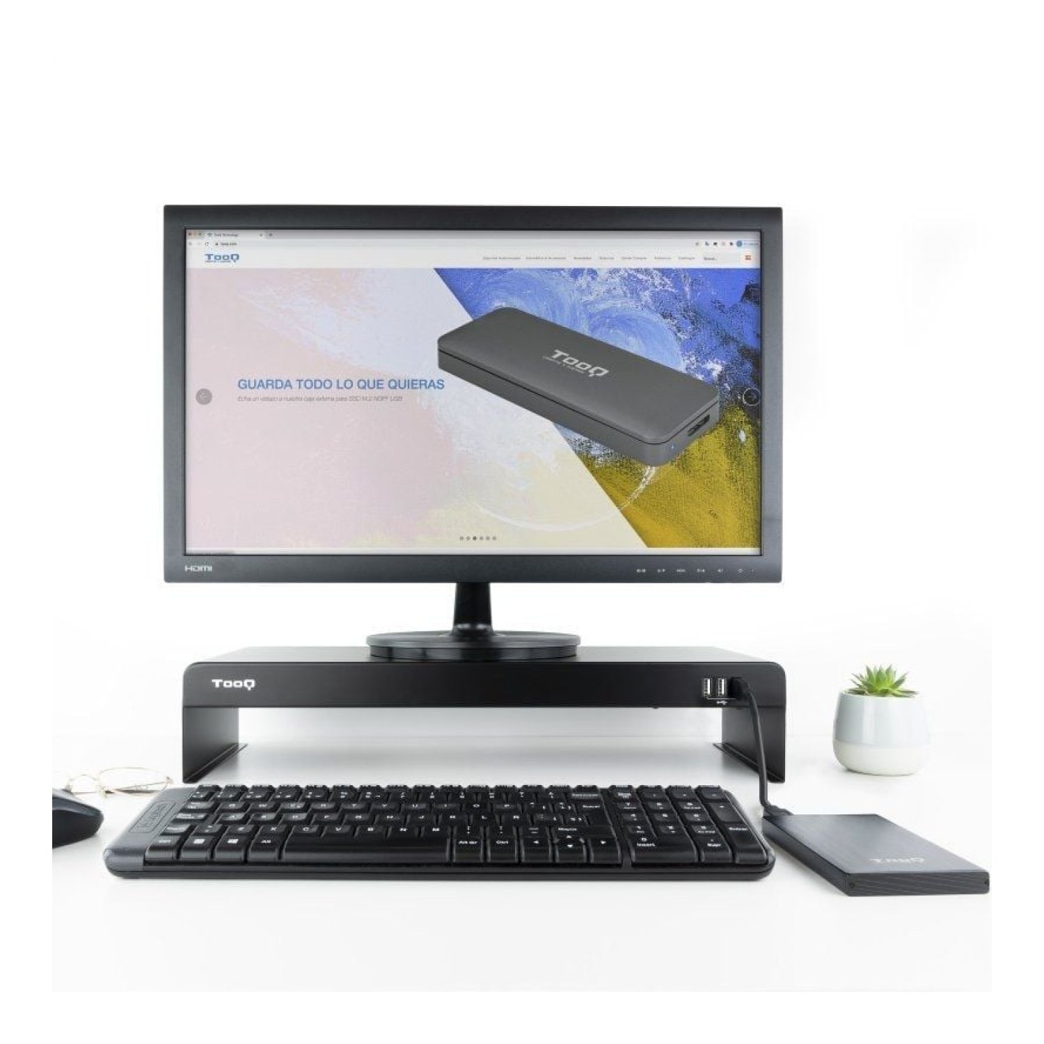 TooQ · Soporte para Monitor · Hasta 20kg