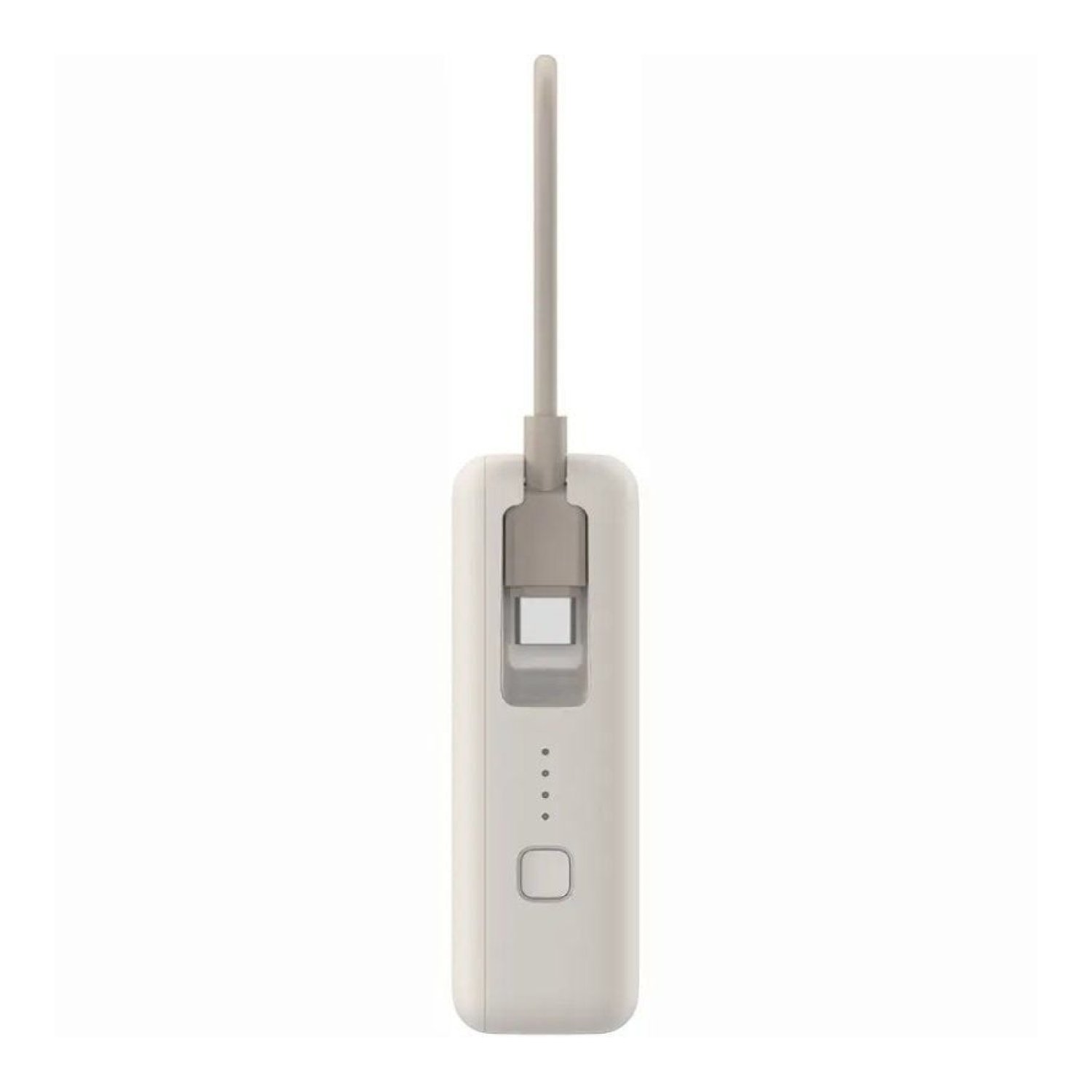 Xiaomi Power Bank 10000mAh · 33W · Cable Integrado USB-C · Beige