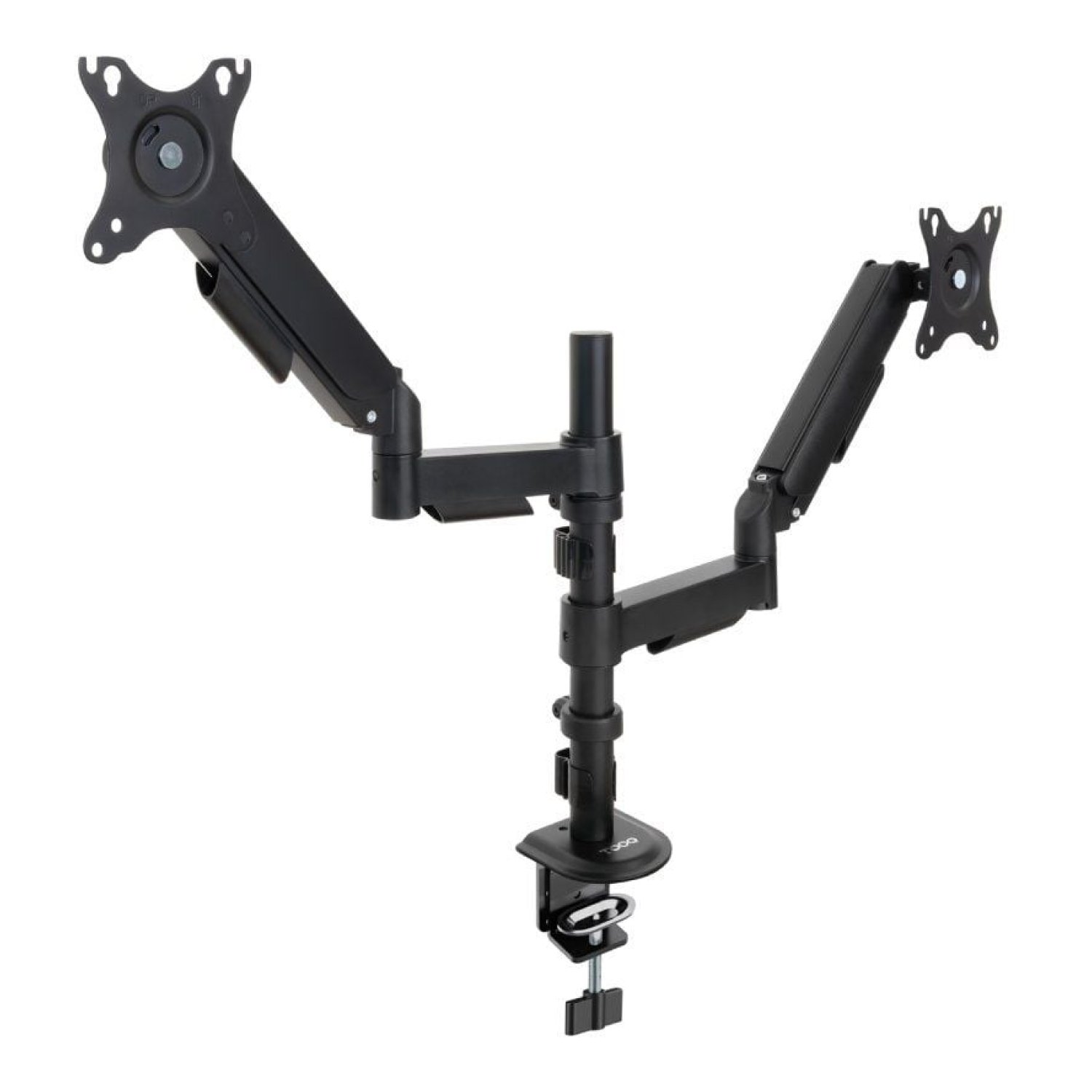 TooQ DB1533 · Soporte Doble Monitor · Giratorio e Inclinable · Hasta 9kg