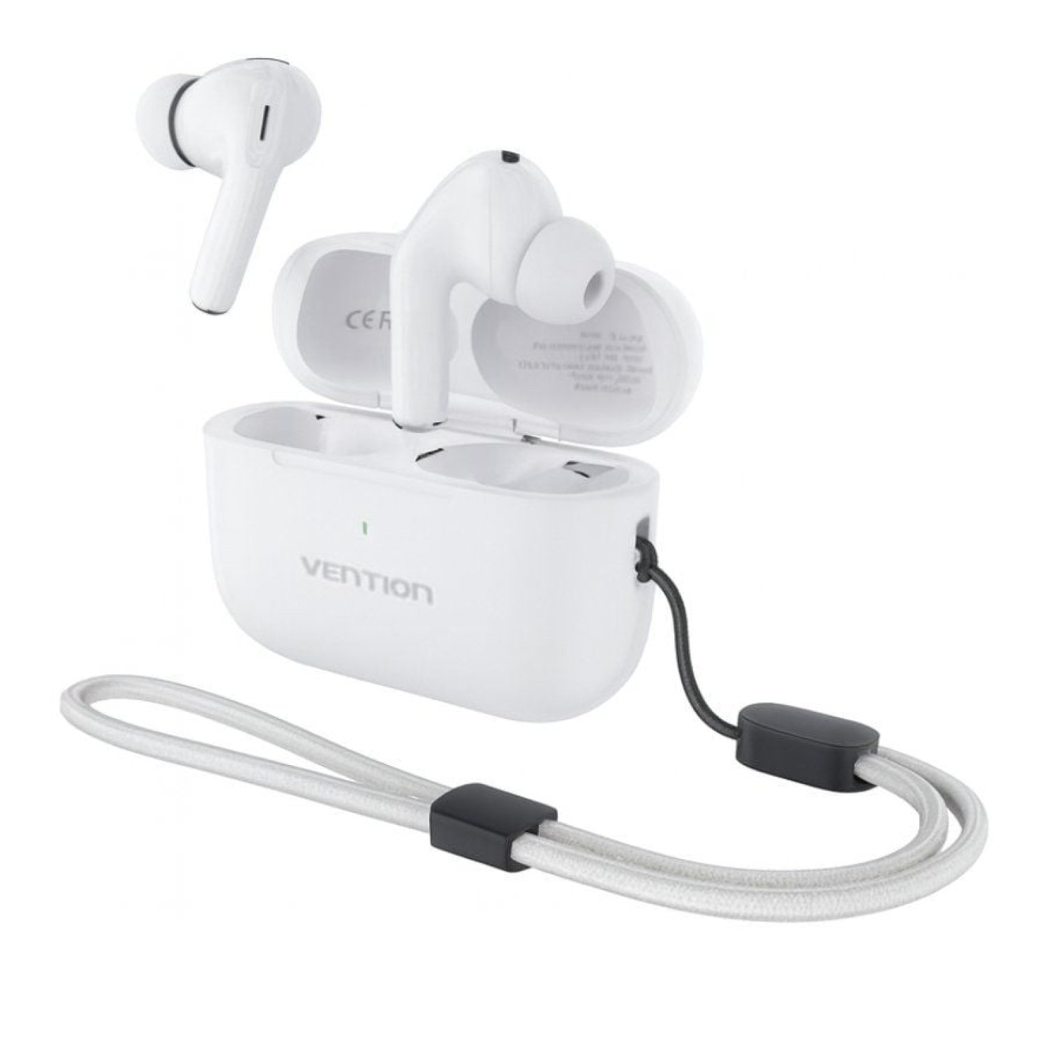 Vention Echo Lite E11 Pro · Auriculares Bluetooth · Con Estuche de Carga · Blancos