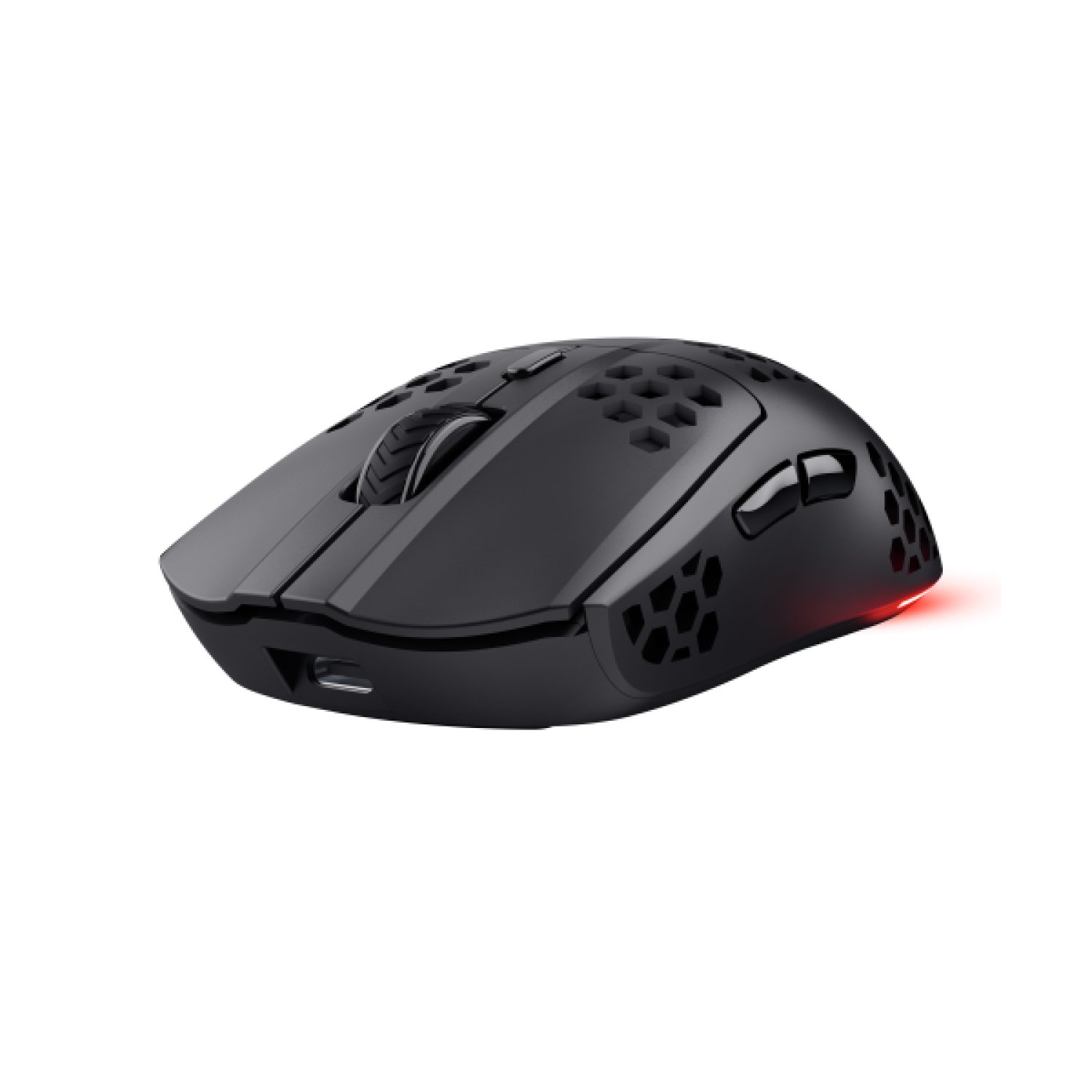 Trust Gaming GXT 929 Helox · Ratón Gaming Inalámbrico · 4800 DPI · Batería Recargable