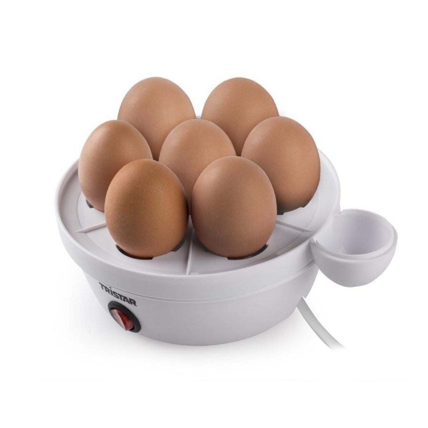 Cocedor de Huevos Tristar EK-3074/ Capacidad 7 Huevos