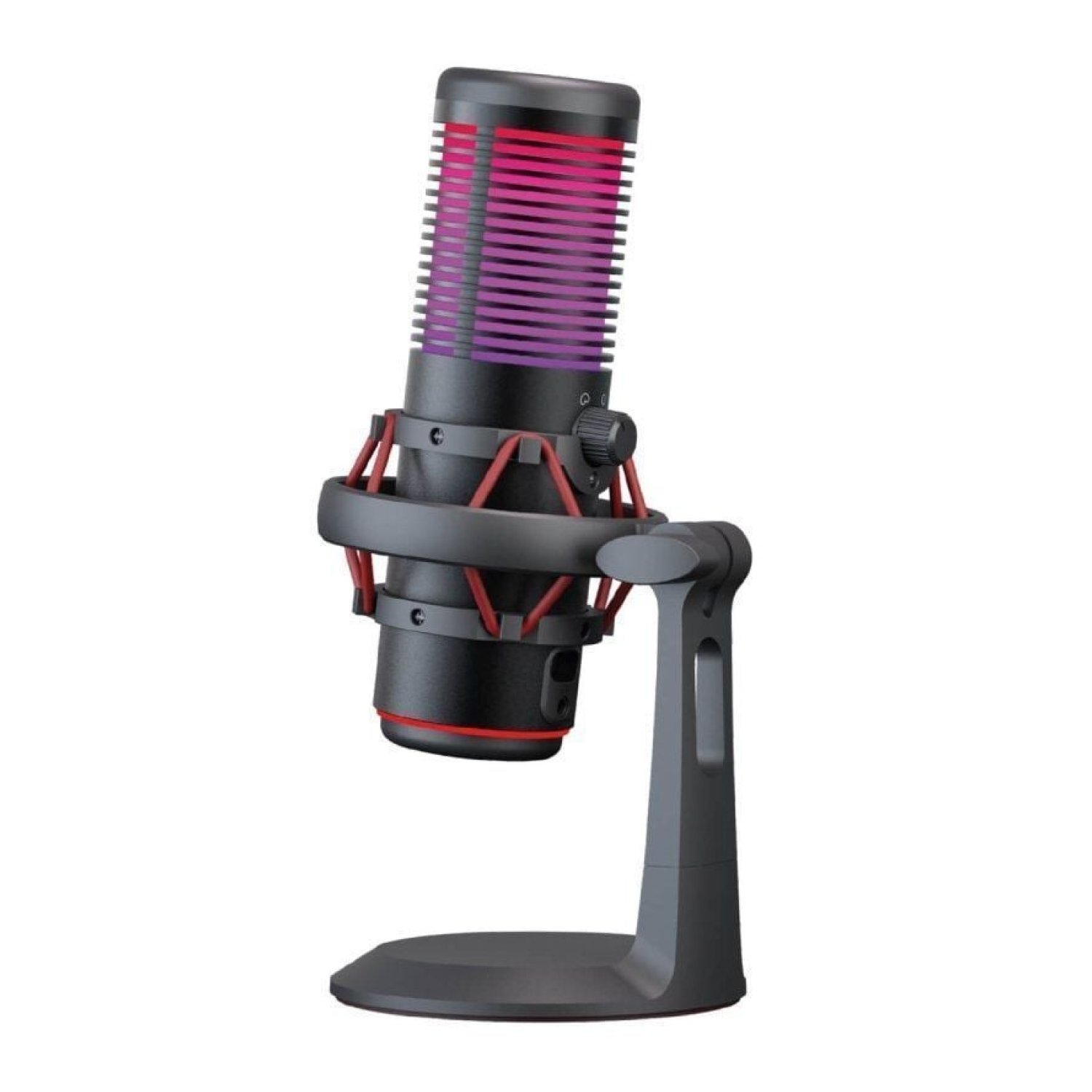 Woxter Mic Studio 70 RGB · Micrófono USB 2.0 · Iluminación RGB