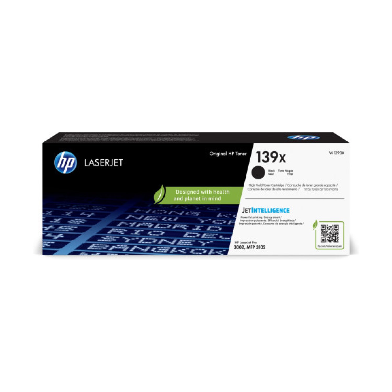 HP Tóner nº139X XL · Alta Capacidad · Negro
