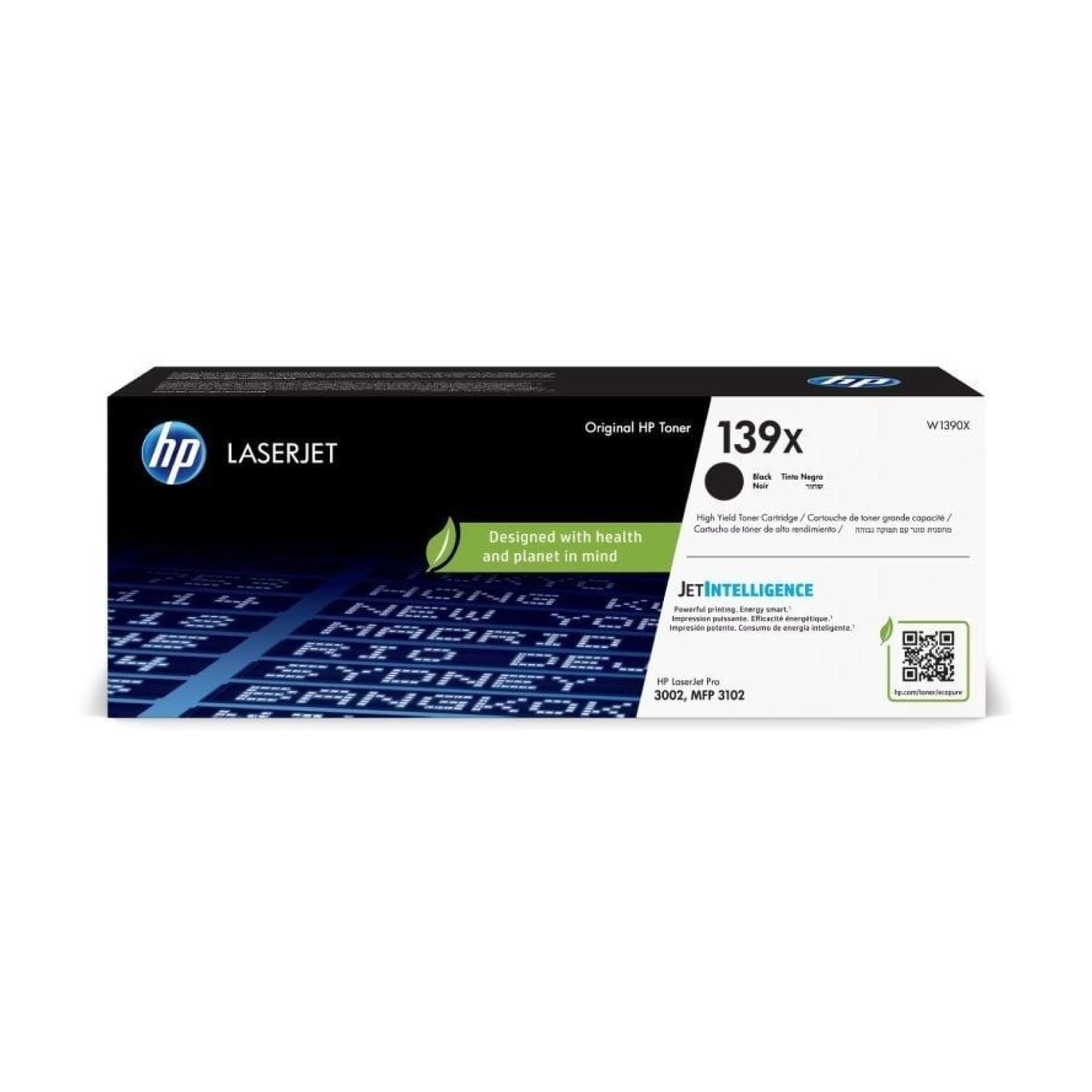 HP Tóner nº139X XL · Alta Capacidad · Negro